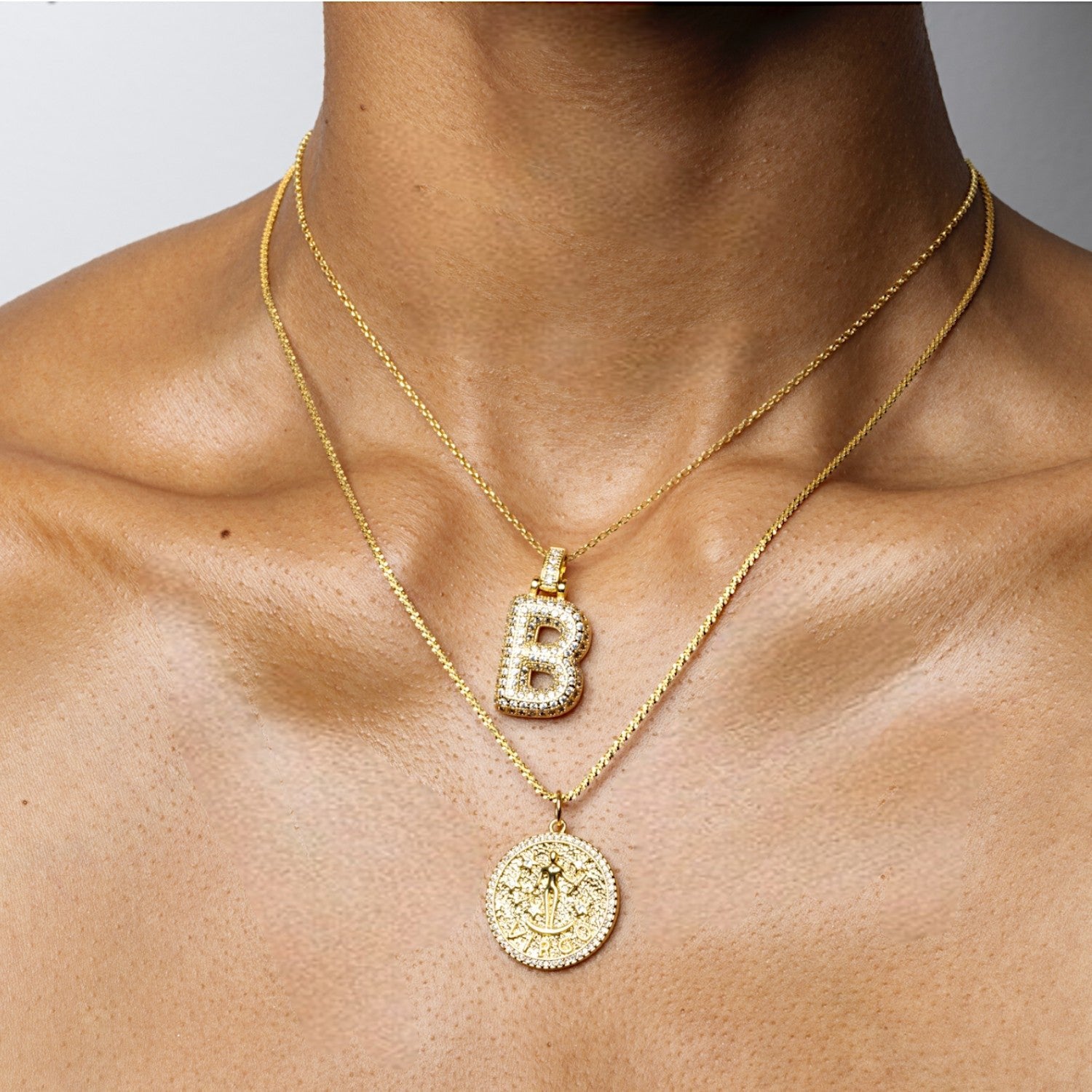 Retro Letter Necklace
