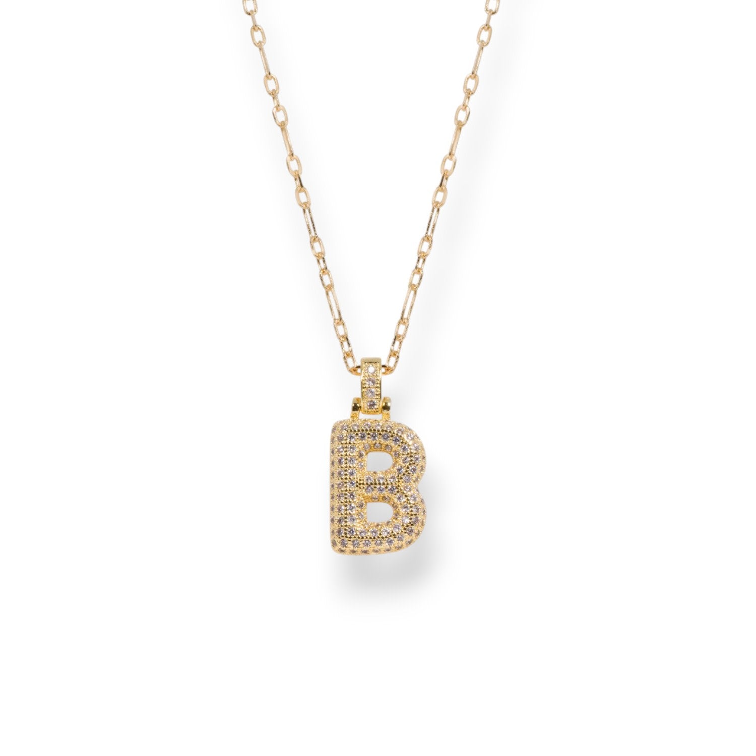 Retro Letter Necklace