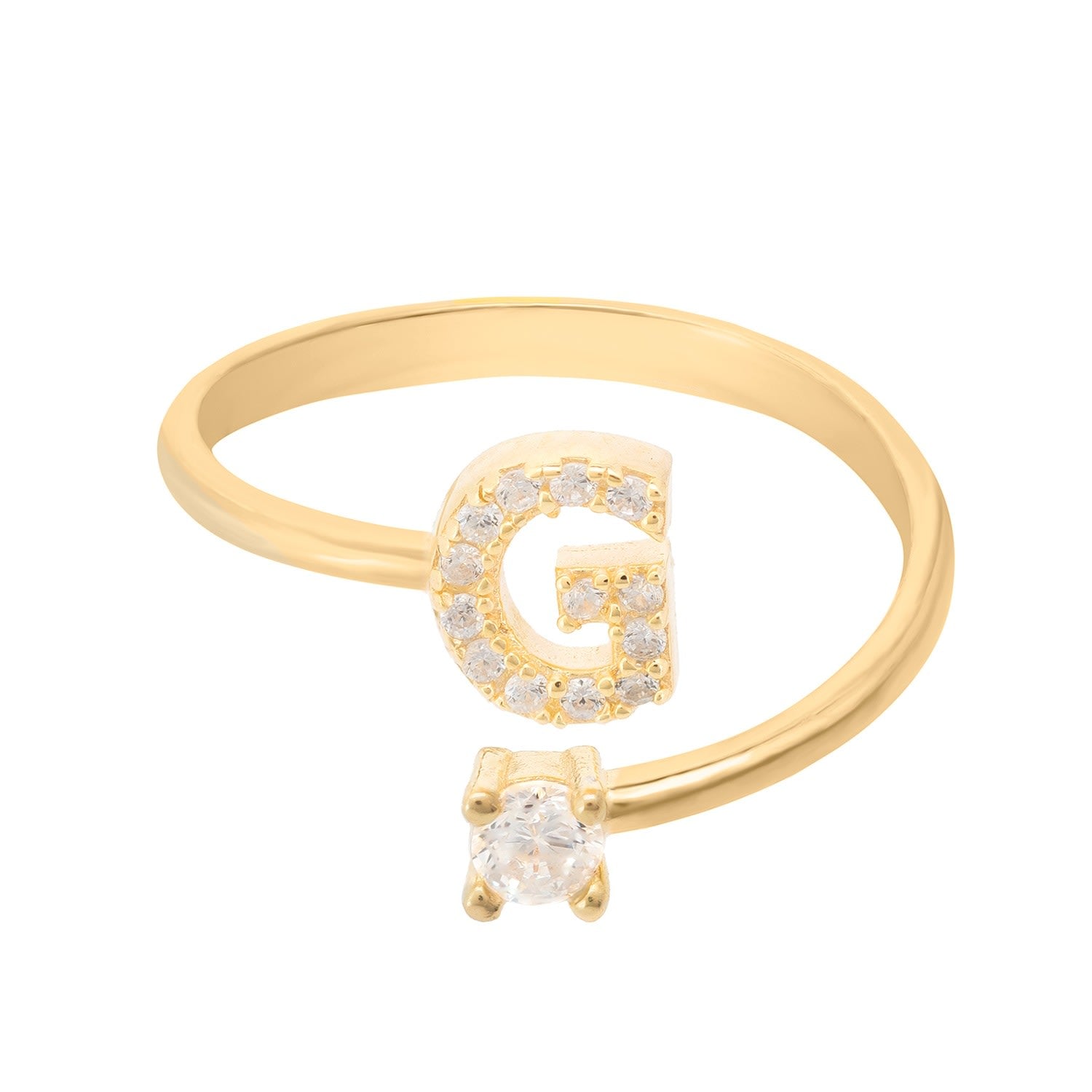 Initial Ring Gold G