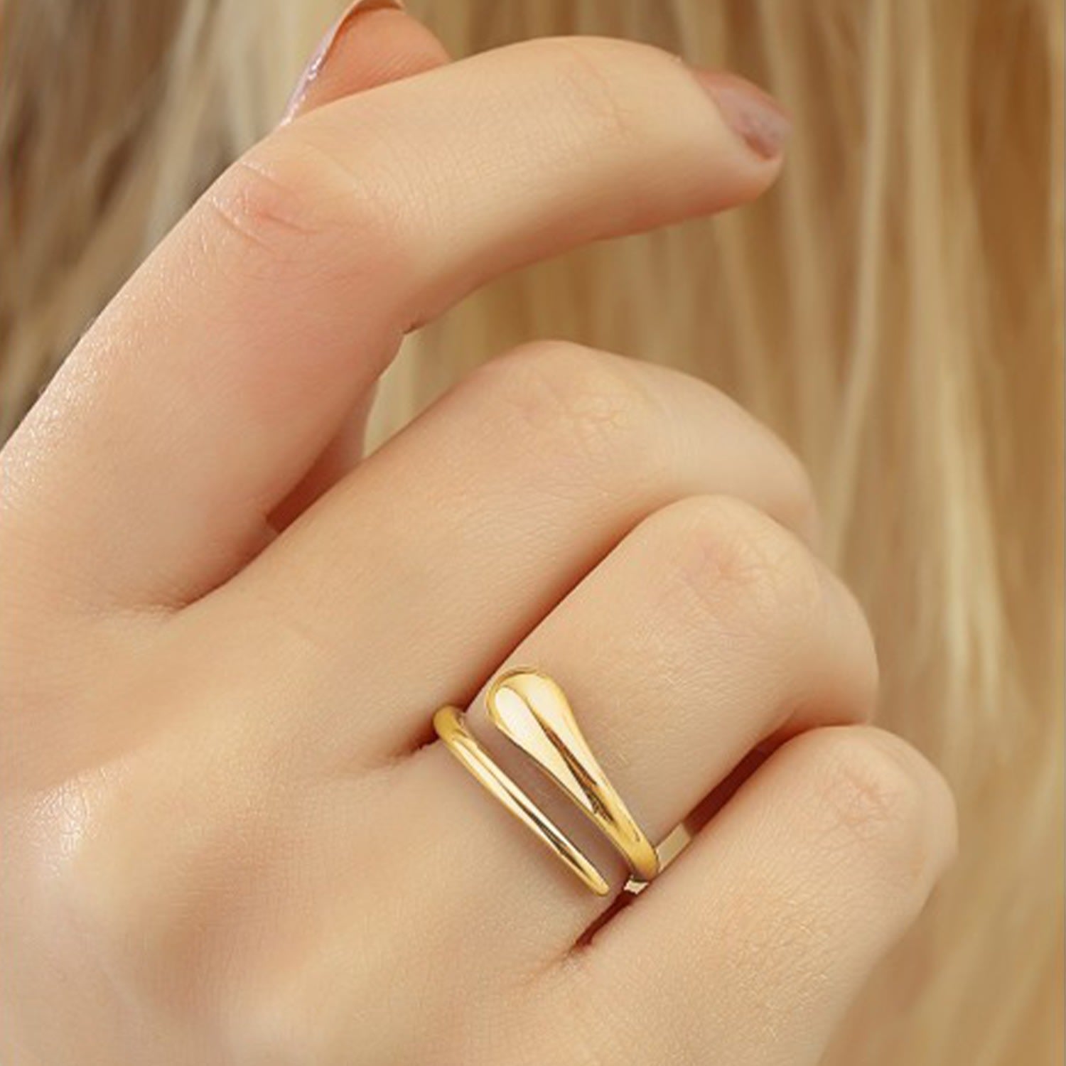 Signature Sterling Silver Stacking Snake Ring