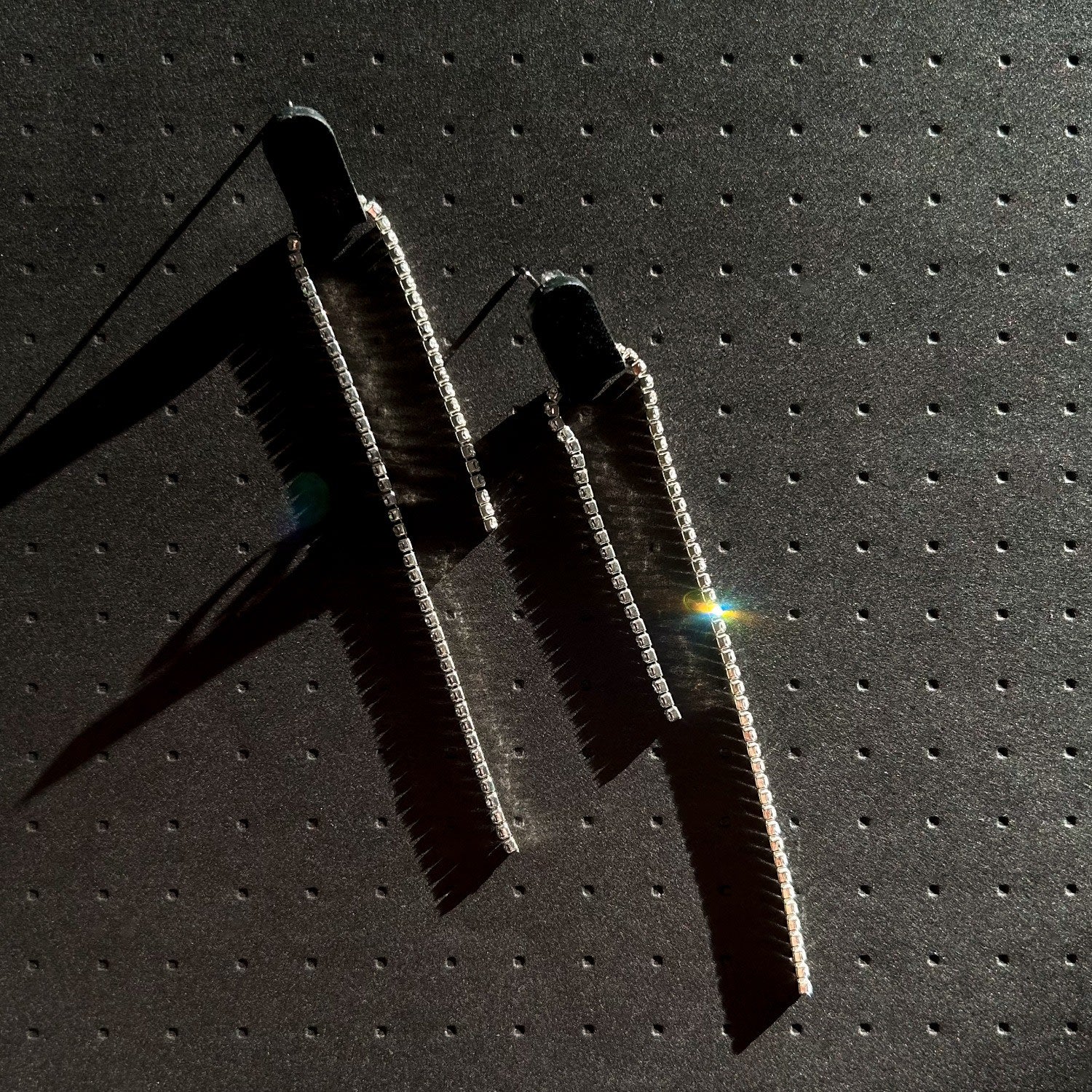 Rhinestone Dangle Earrings