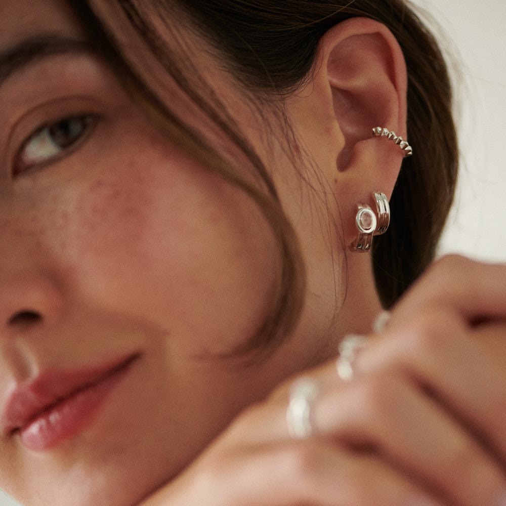 rhodochrosite-huggie-hoop-earrings-sterling-silver-daisy-london