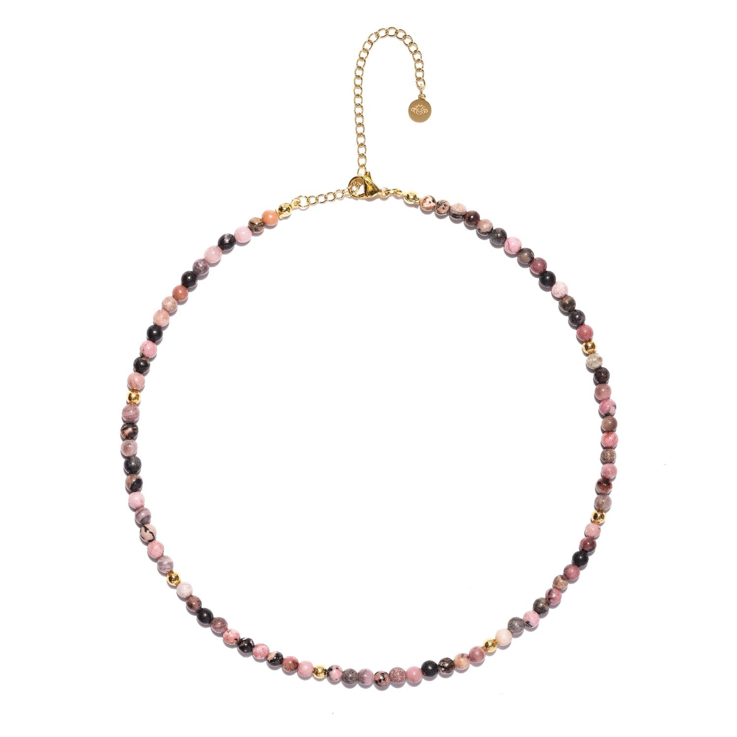 Rhodonite Sacred Softness And Compassionate Serenity Choker Necklace