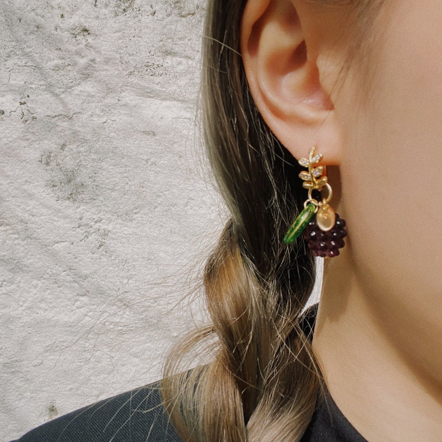 Eden's Berry Earrings