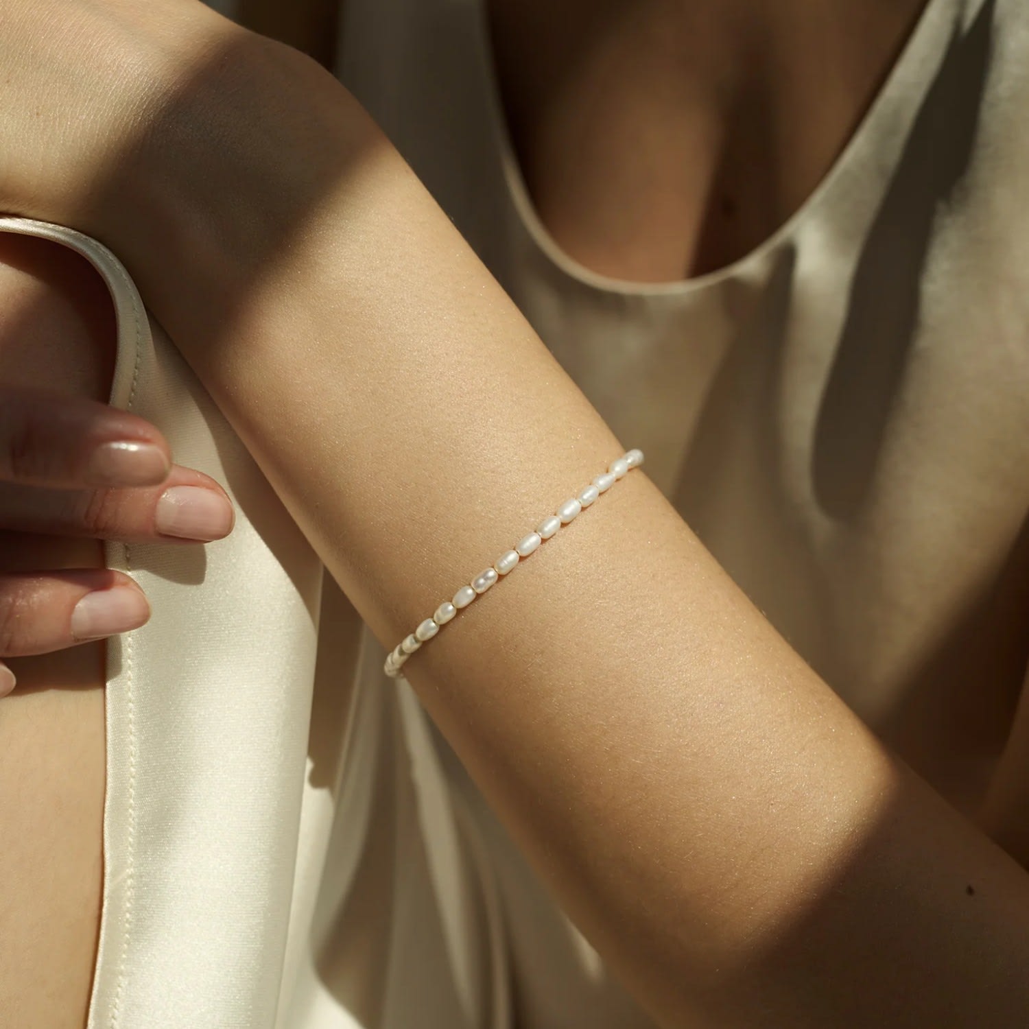 Rice Pearl Bracelet