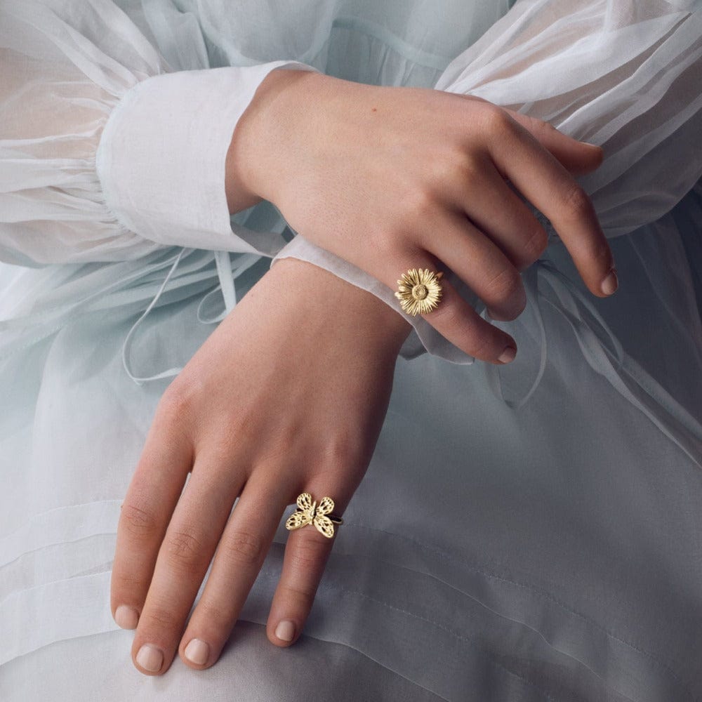 Metal Butterfly Ring