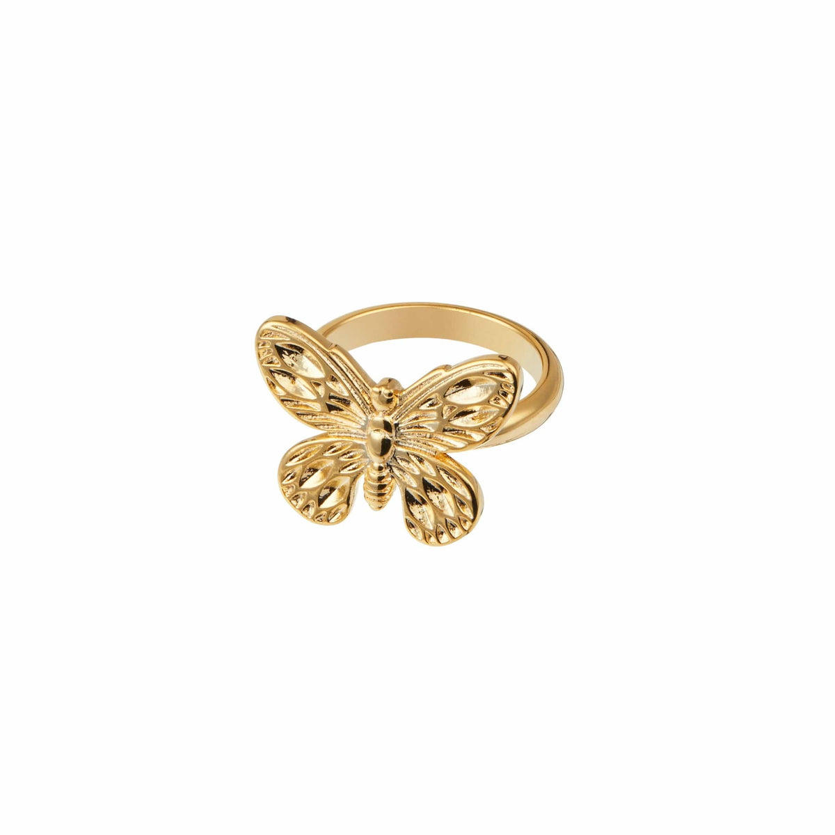 Metal Butterfly Ring