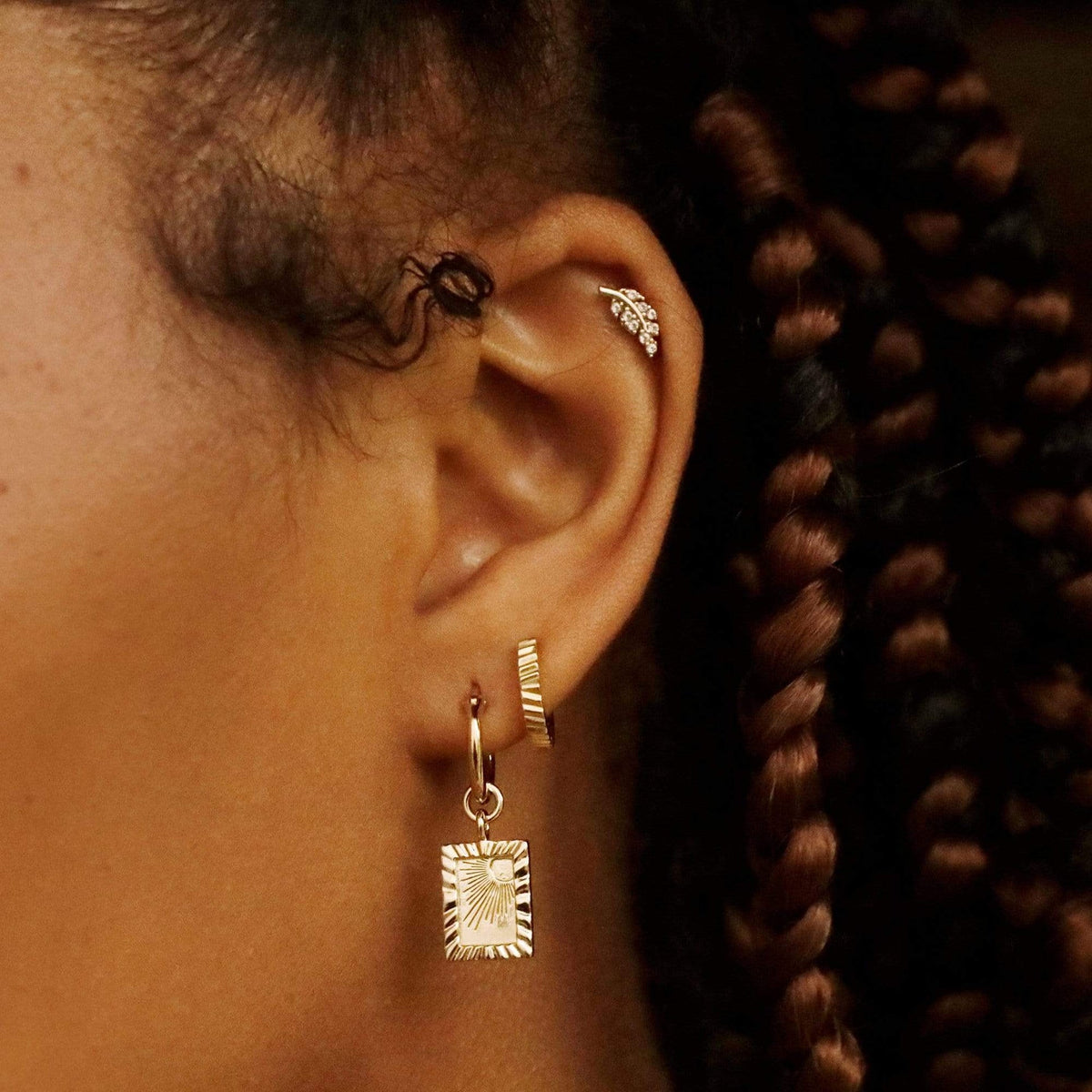 rising-sun-and-huggie-earring-set-18ct-gold-plated-daisy-london