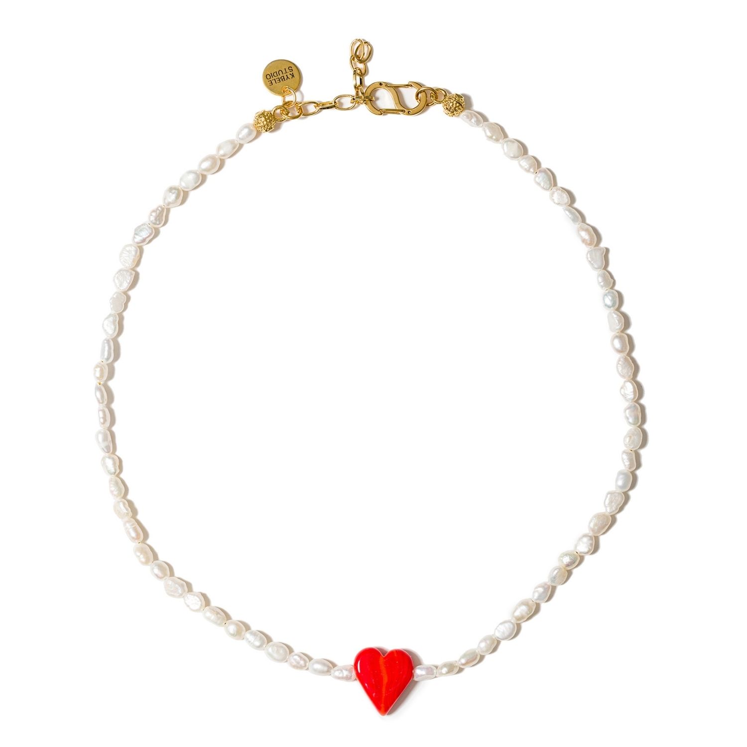 Riviera Crush Necklace With Glass & Genuine Pearls