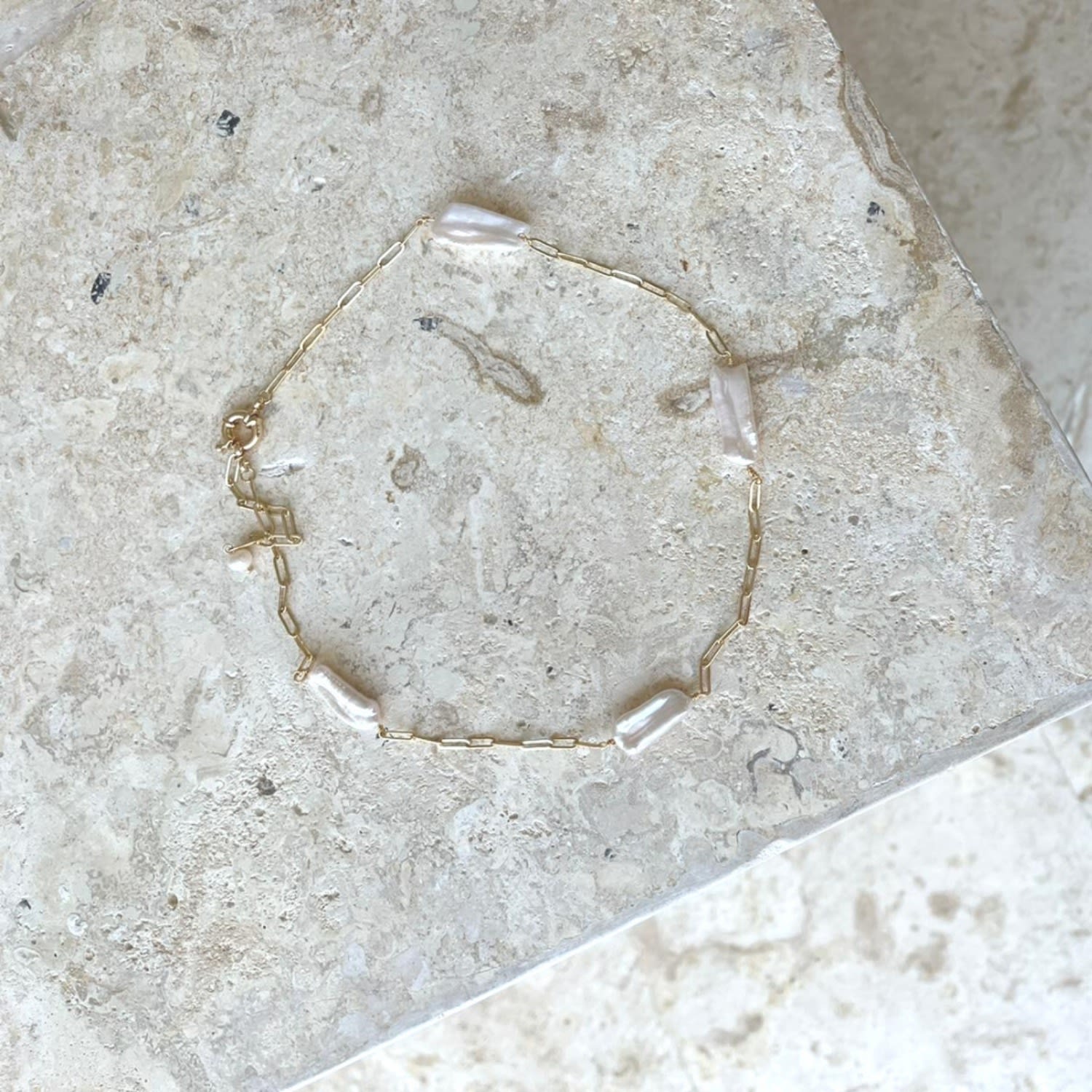 Penelope Keshi Pearl Chain Necklace