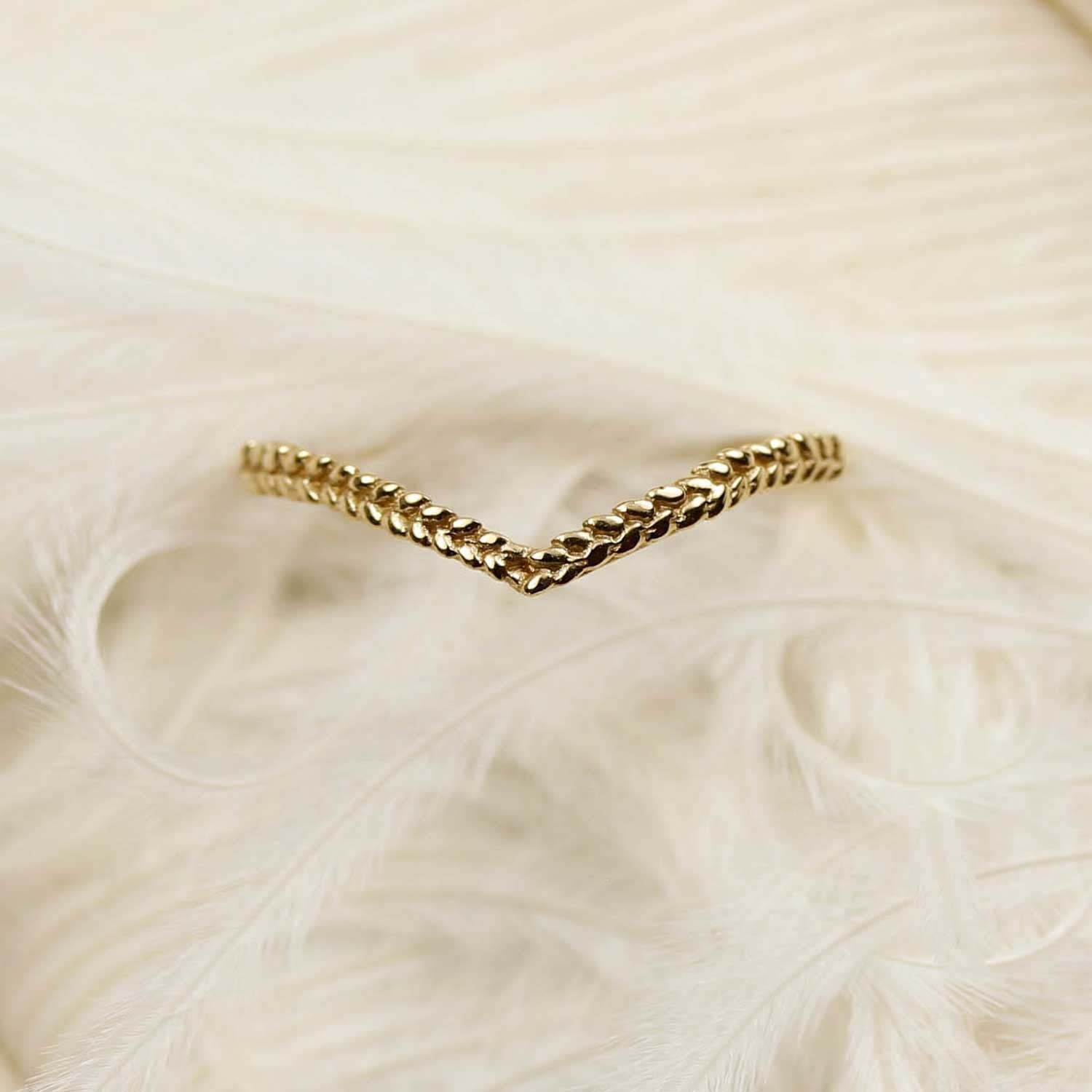 Wheat Ring - 9Ct Solid Gold
