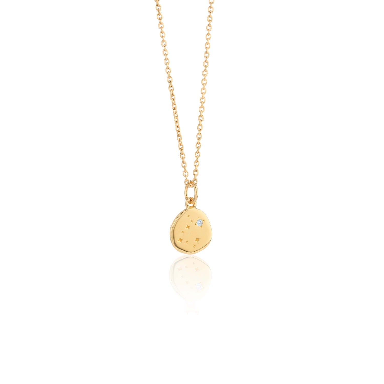 Inari Zodiac Sagittarius Gold Vermeil Necklace
