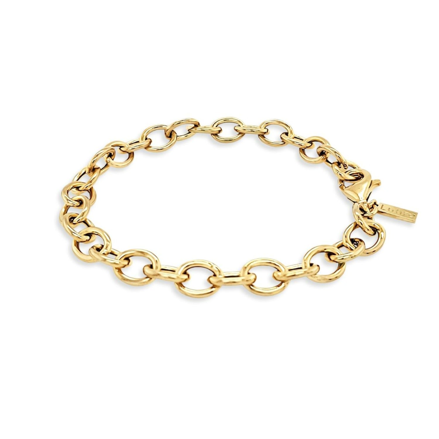 Cable Link Bracelet - Gold