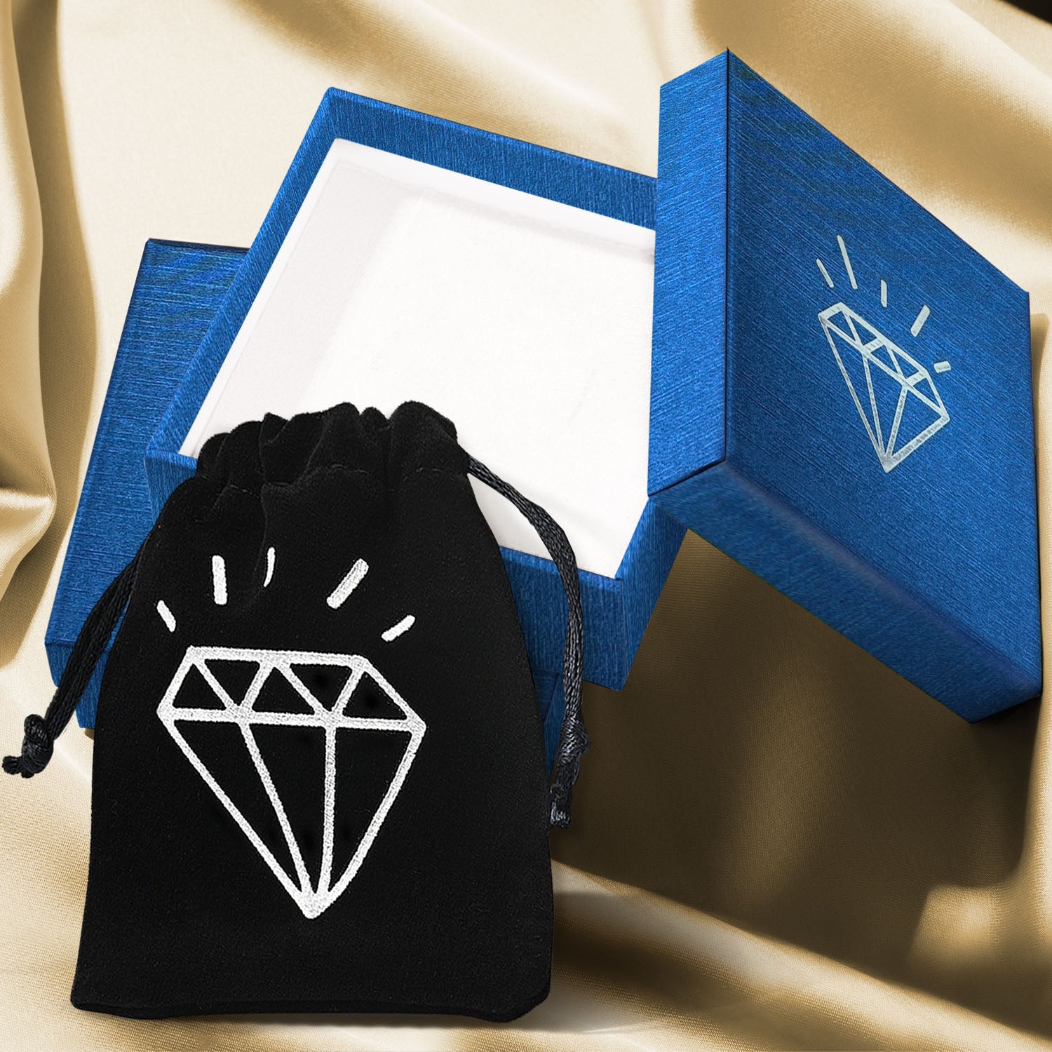 Gold Asscher Cut Halo Cz Leverback Earrings