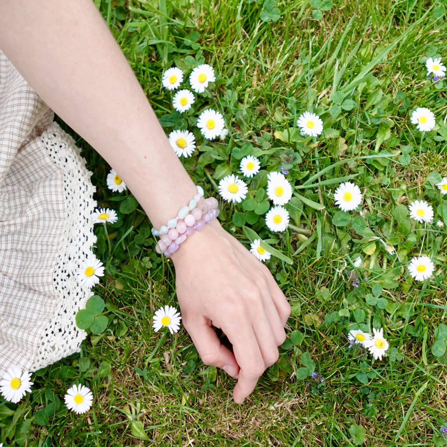 Rose Quartz Bracelet Love