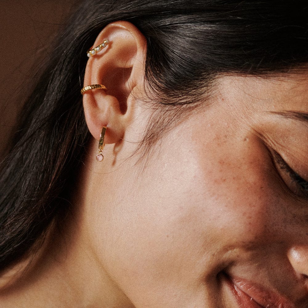 rose-quartz-healing-huggie-hoop-earrings-18ct-gold-plated-daisy-london