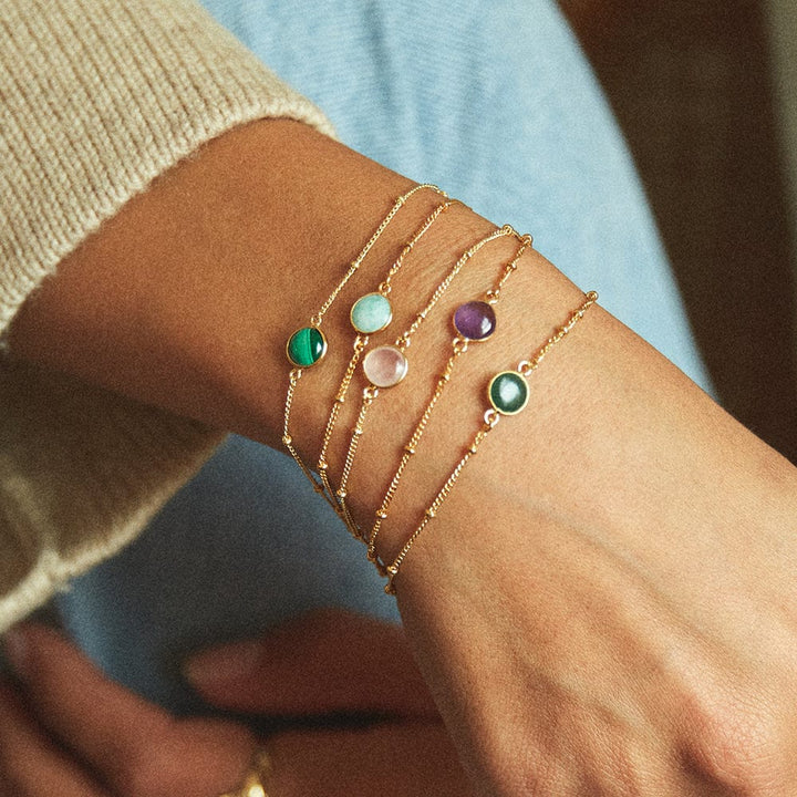 rose-quartz-healing-stone-bobble-bracelet-18ct-gold-plated-sterling-silver-daisy-london