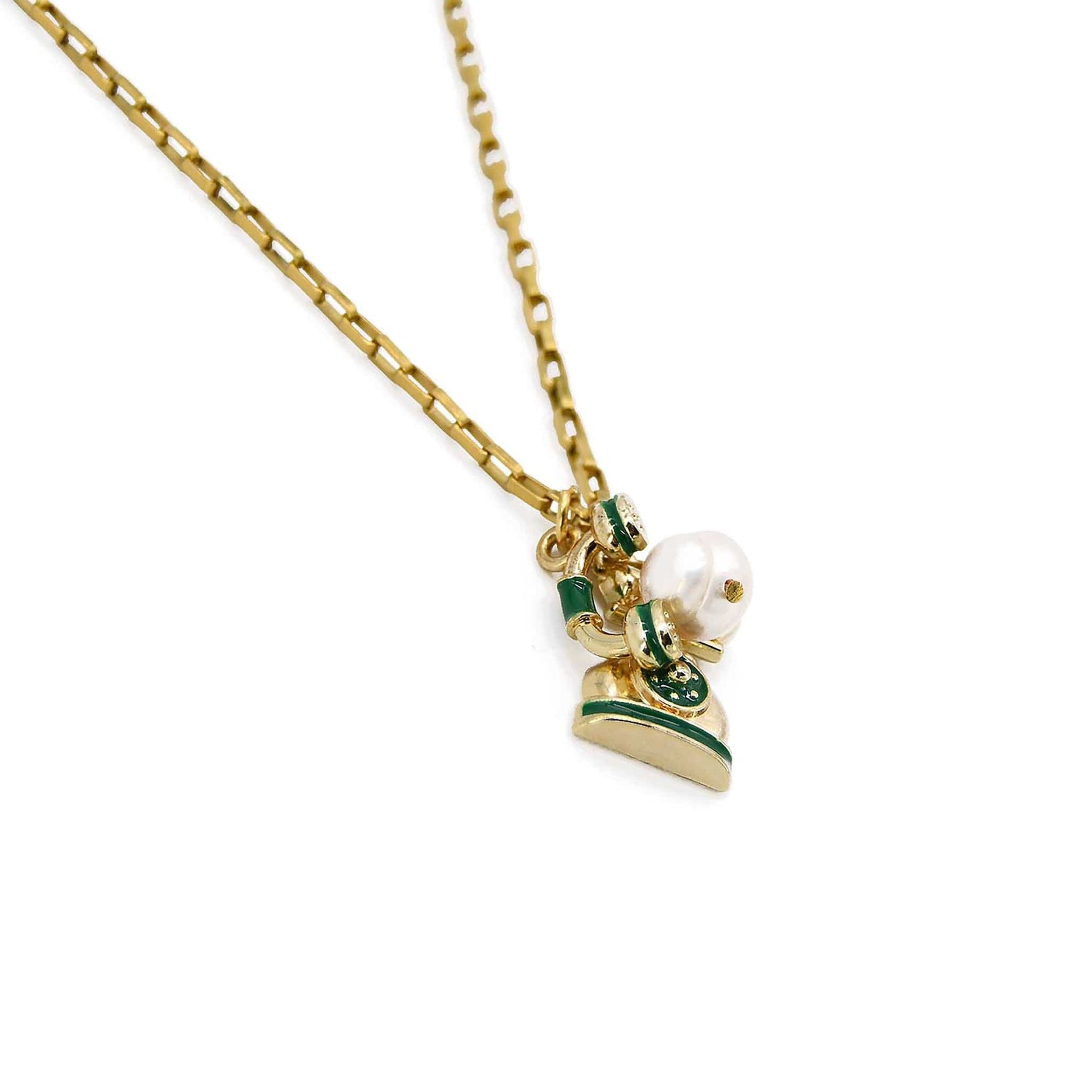 Rotary Phone Handmade Necklace