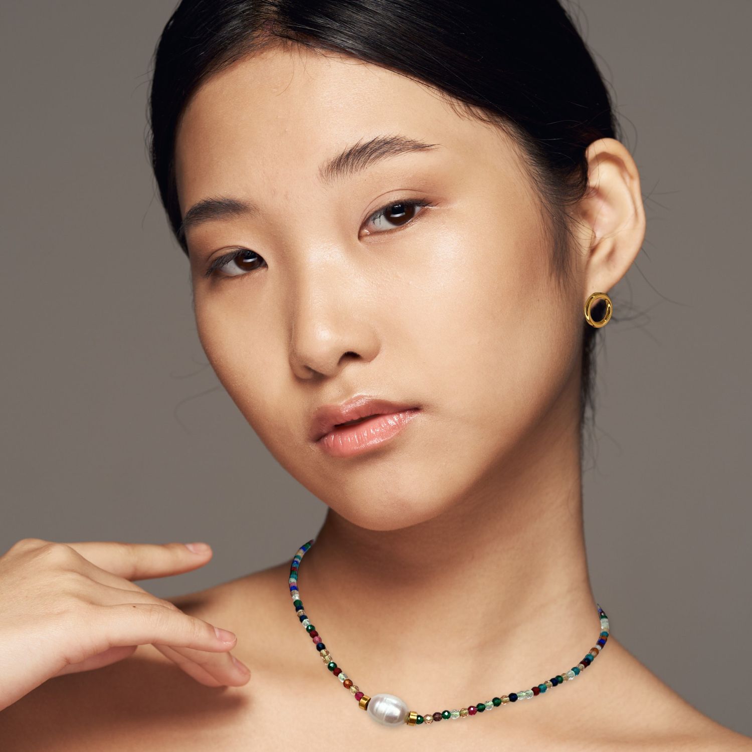 Rowan Necklace Multi Color Necklace