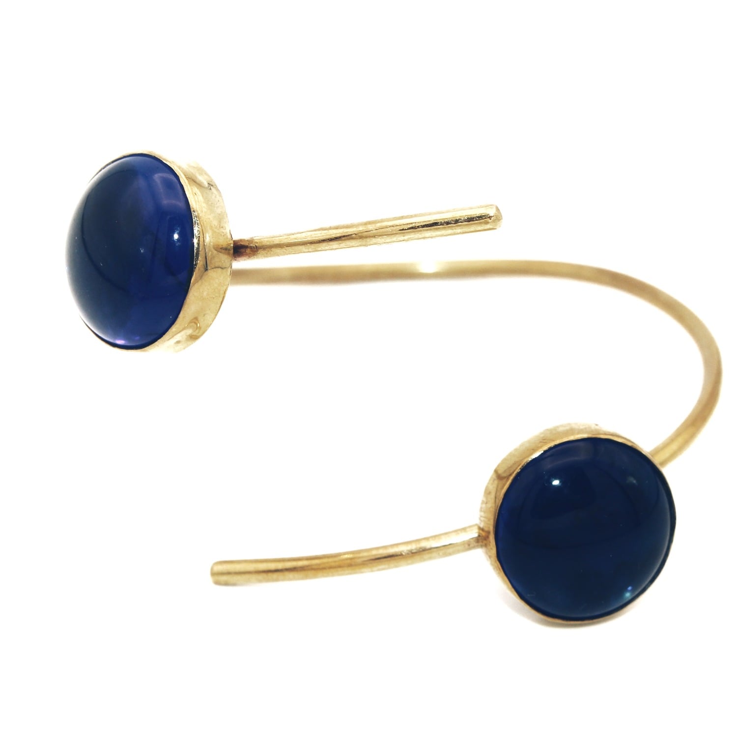 Royal Blue Glass Bracelet