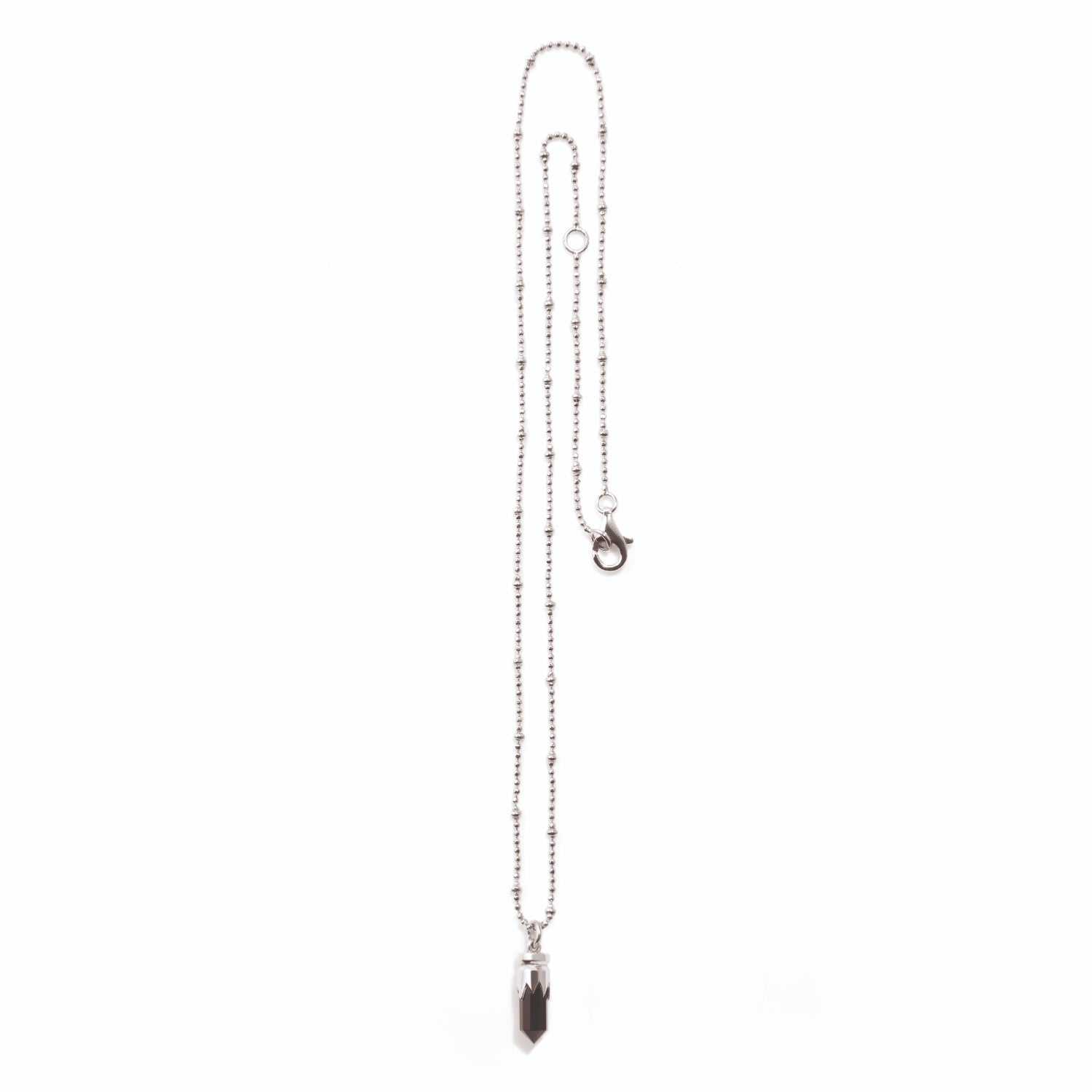 Bullet Necklace Silver