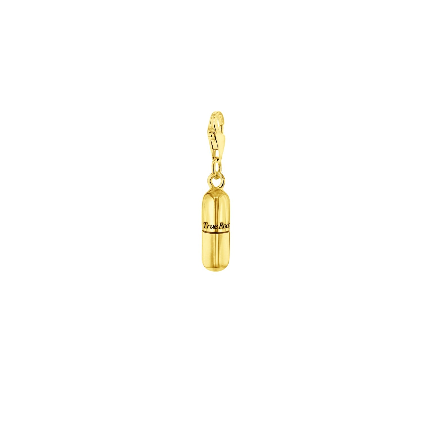 18Kt Gold-Plated Mini Pill Charm