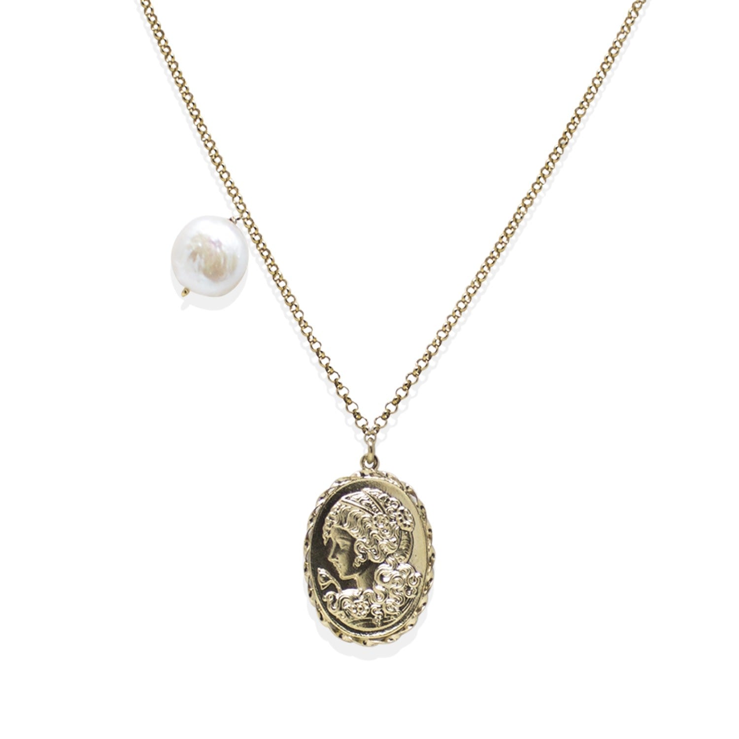 Proserpine Gold-Plated Necklace