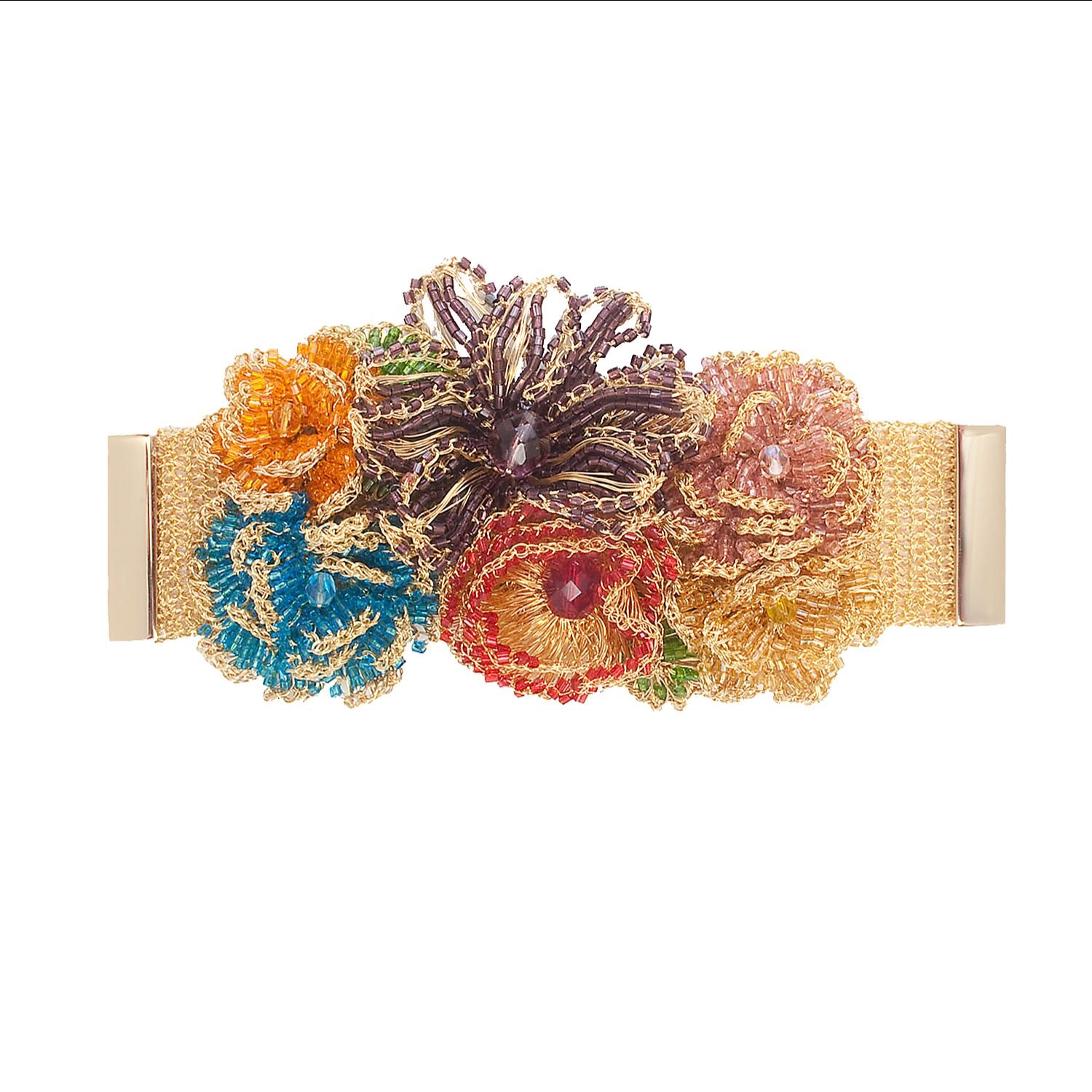 Multicolor Blossom Maxi Handmade Bracelet