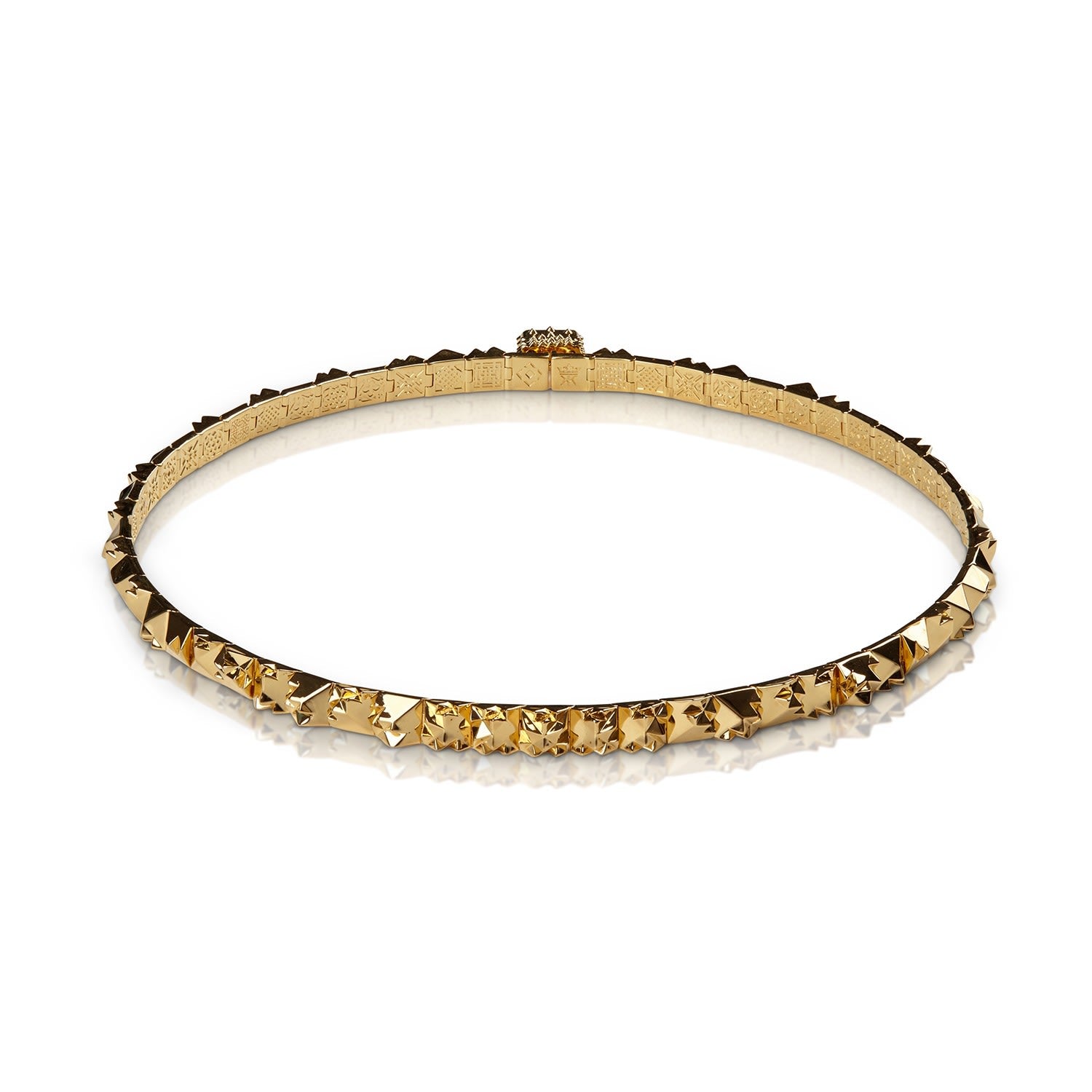 Lost Pilgrim Gold Choker Necklace