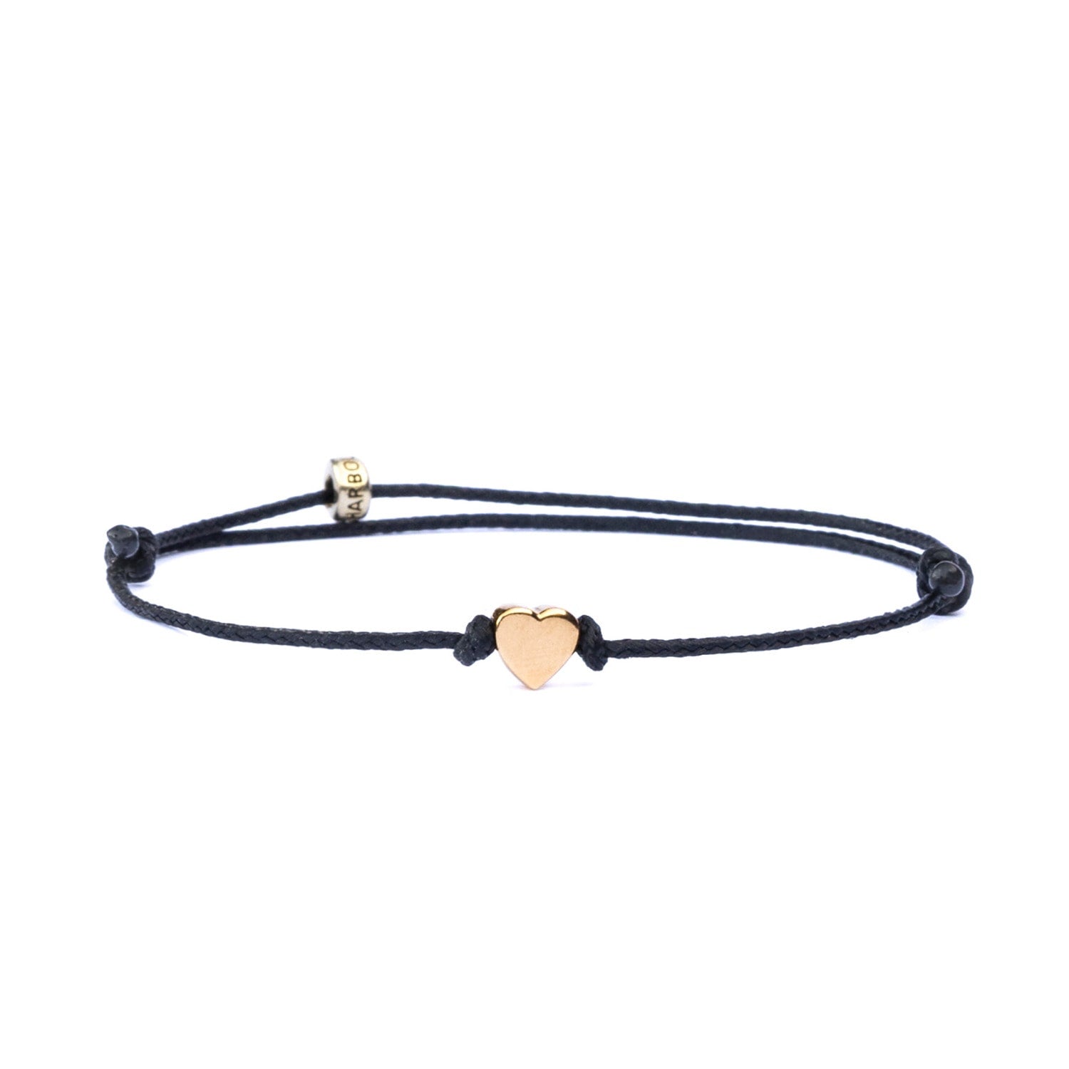Minimal & Ultra Thin Heart Gold Bracelet For Women - Gold