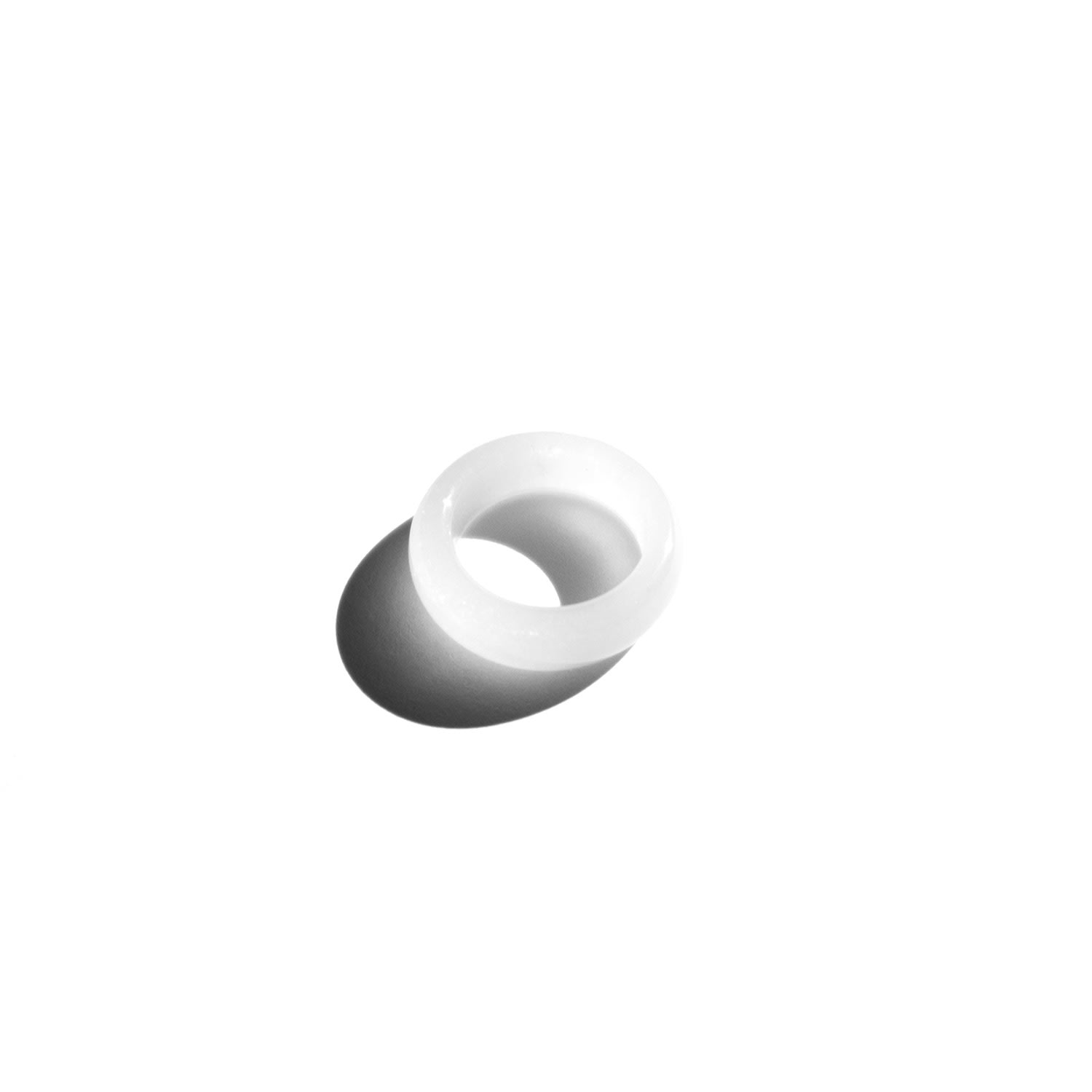 Tee White Jade Stone Ring