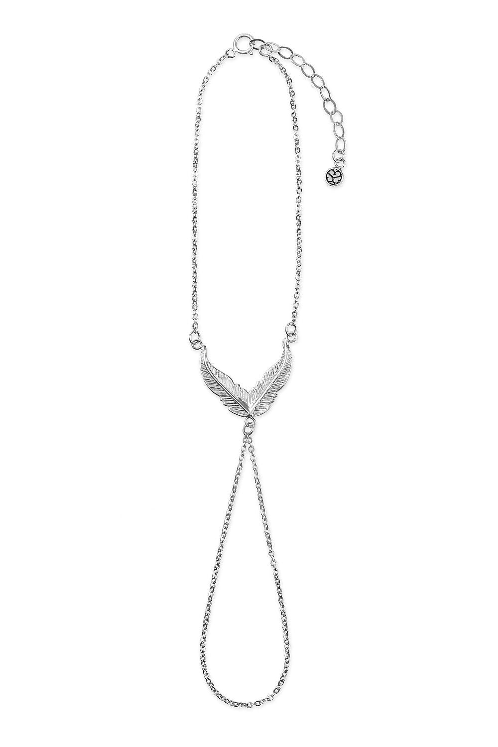 H& Bracelet Feather - Silver