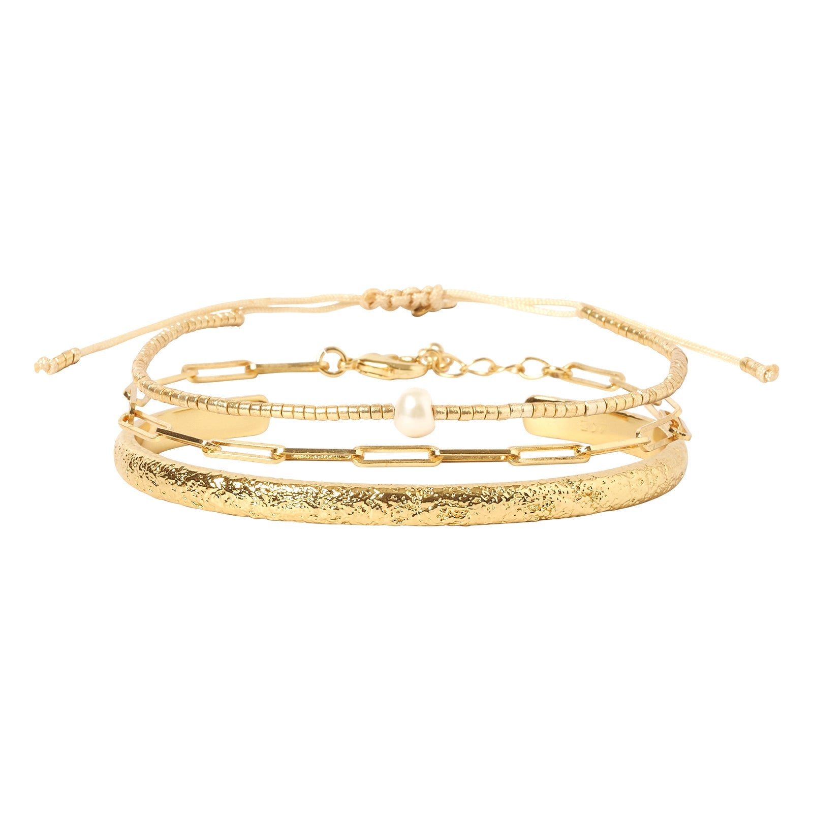 Goldilocks Bracelet Stack