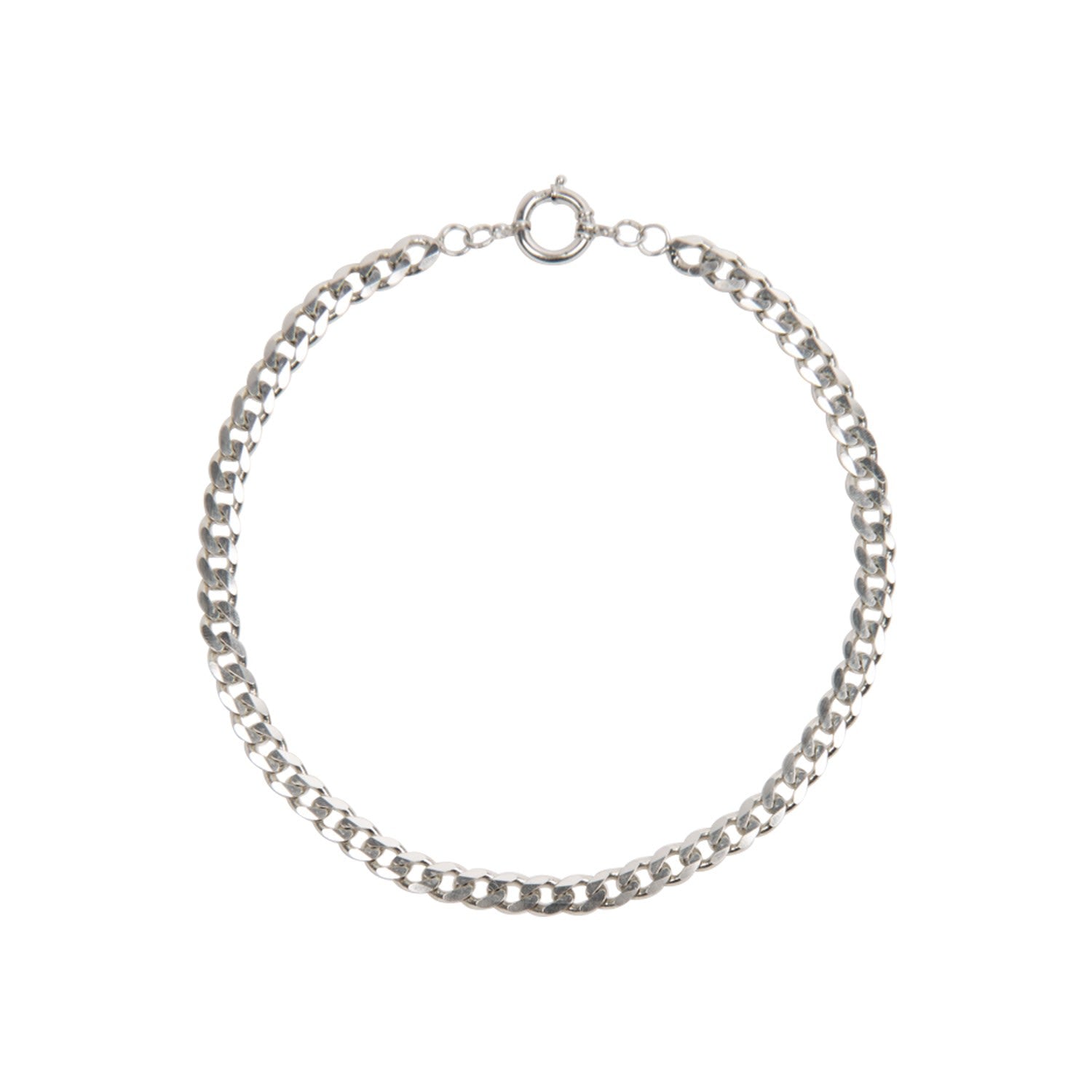 8.1Mm New Flat Chain Necklace