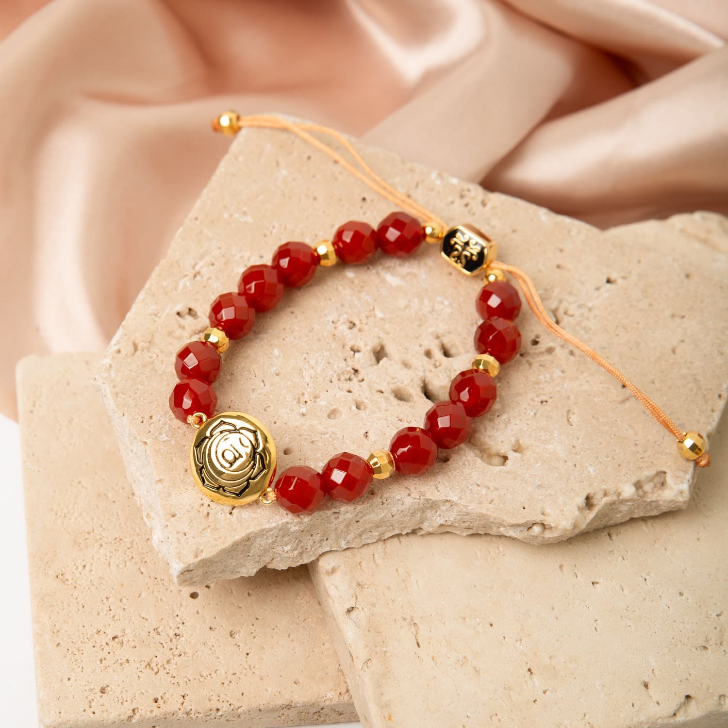 Sacral Chakra Carnelian Abundance & Creativity Bracelet