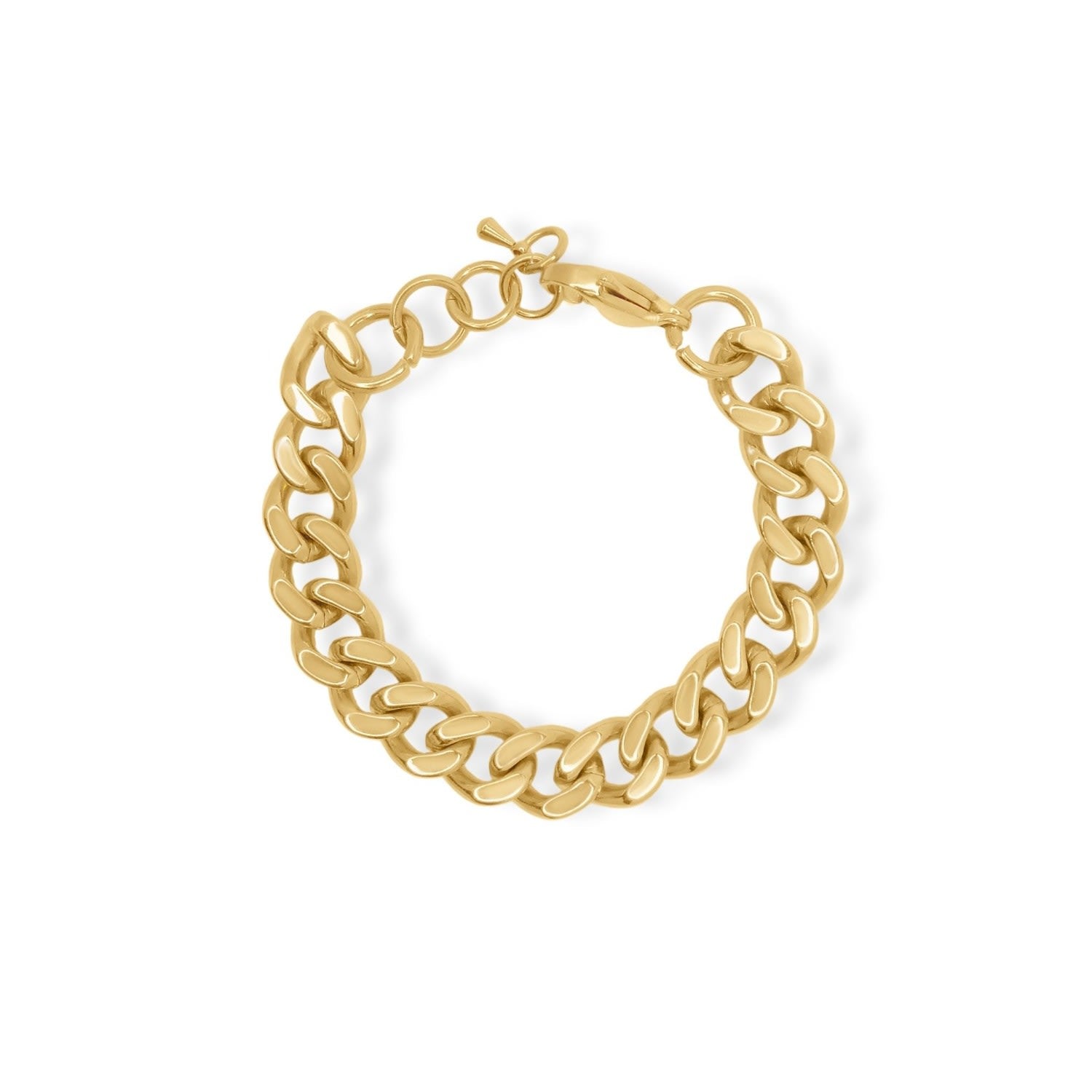 Sage Statement Cuban Chain Link Bracelet
