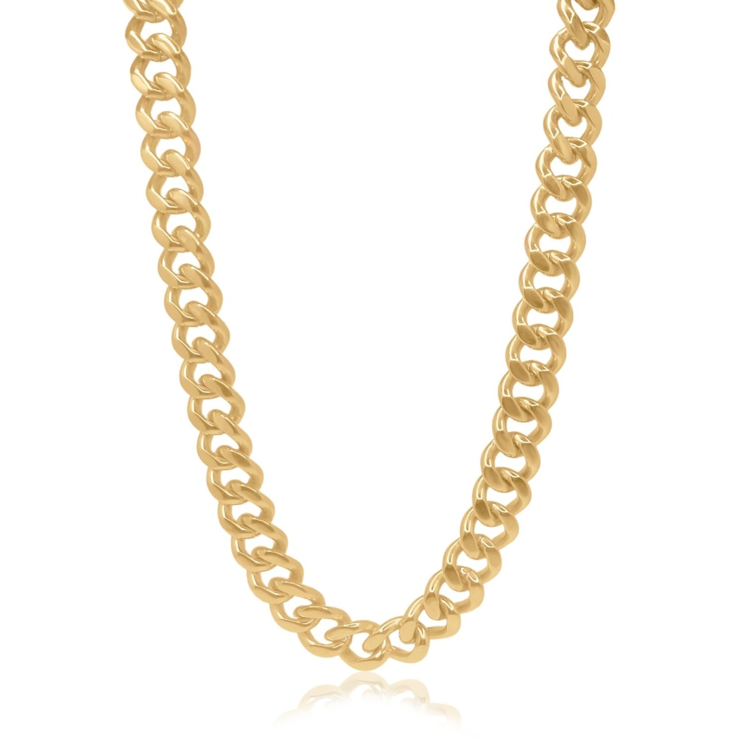 Sage Statement Cuban Chain Necklace