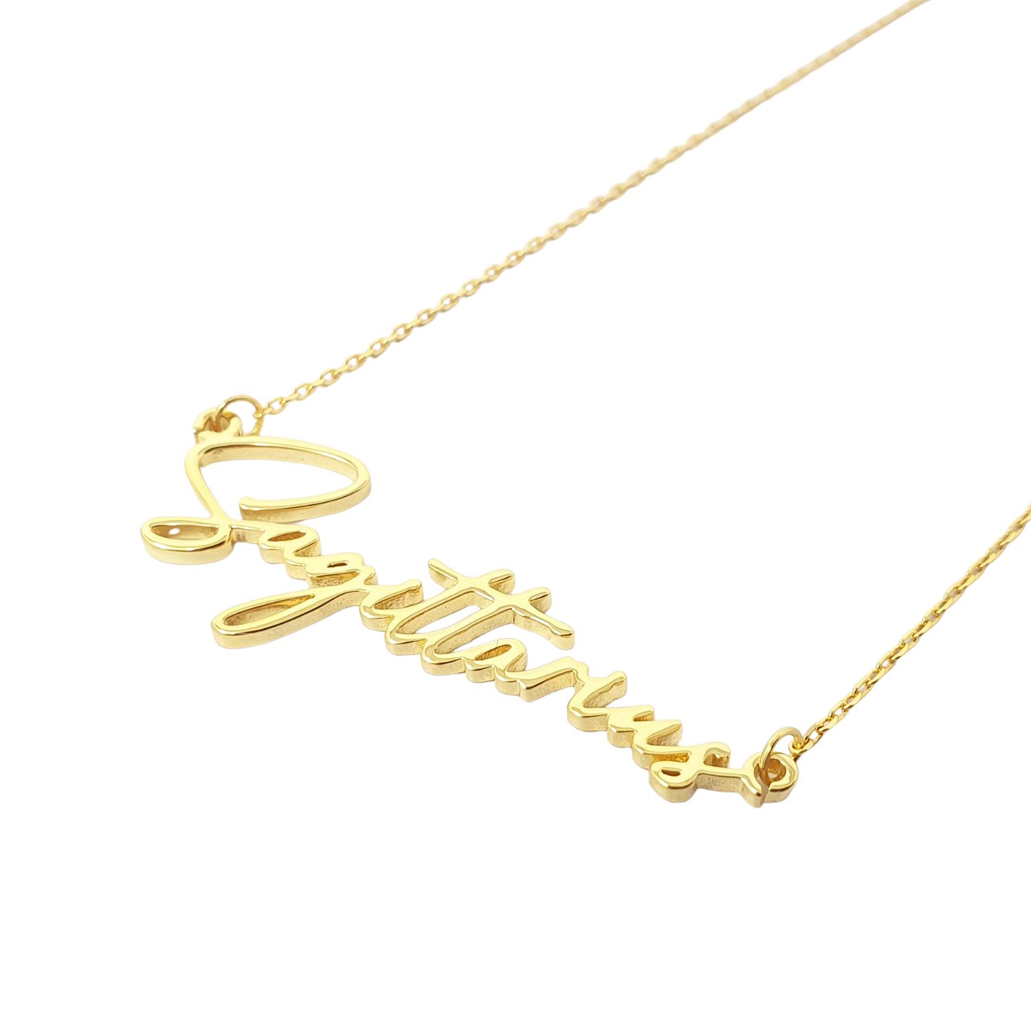 Sagittarius Gold Plated Zodiac Star Sign Charm Necklace