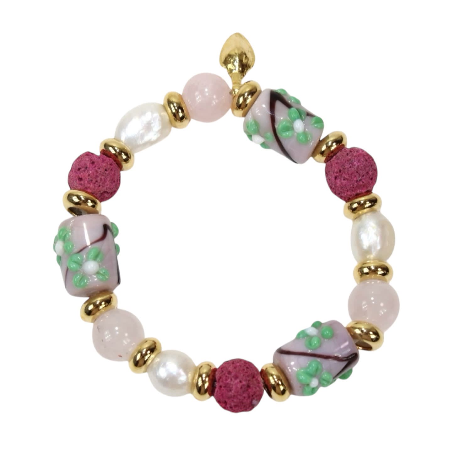 Sakura Beaded Bracelet