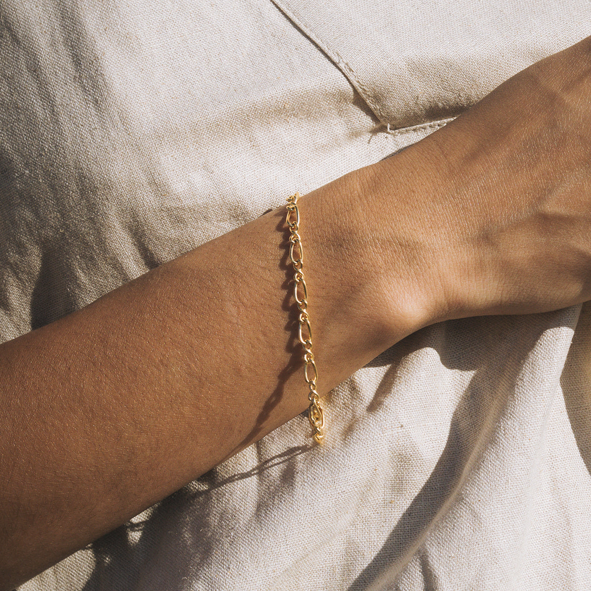 Linked in Truth Chain Bracelet