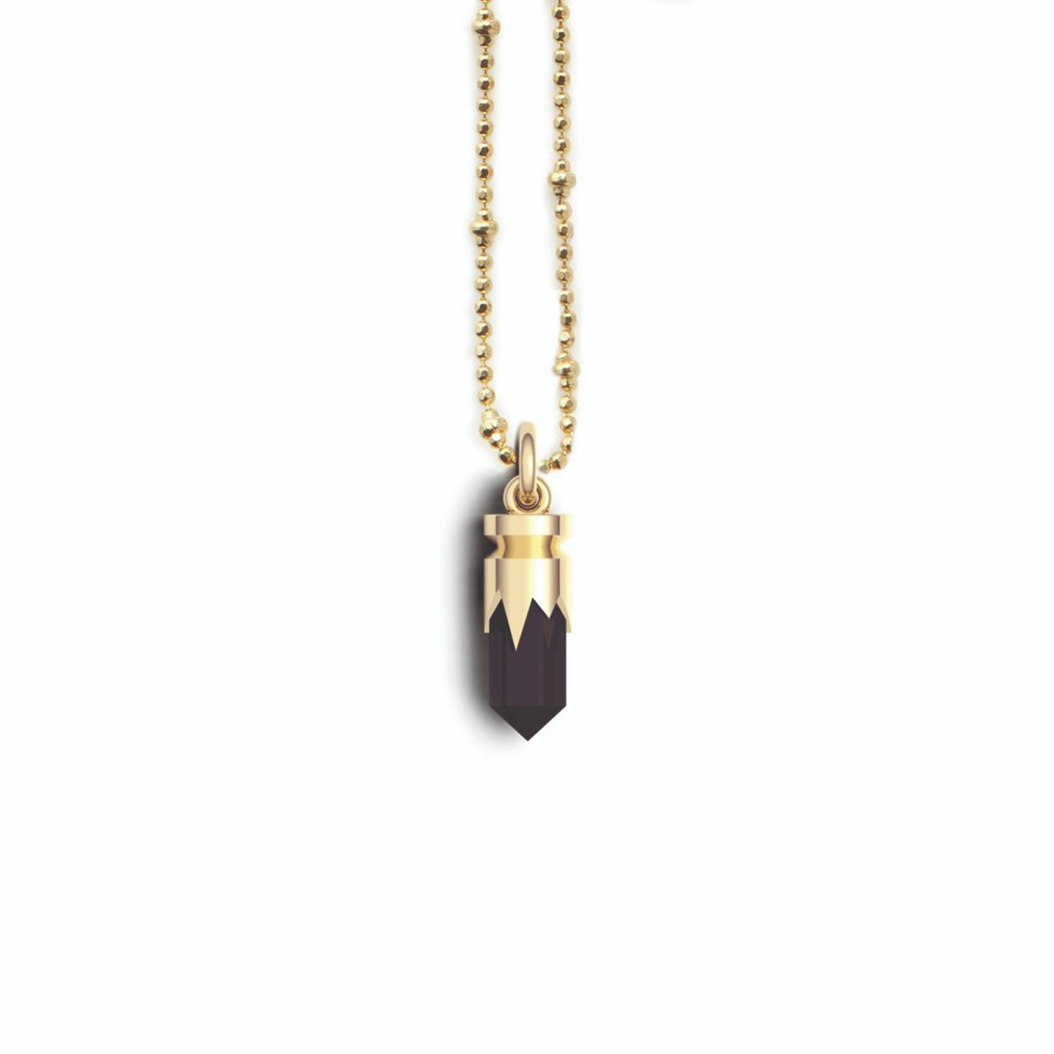 Bullet Necklace Gold