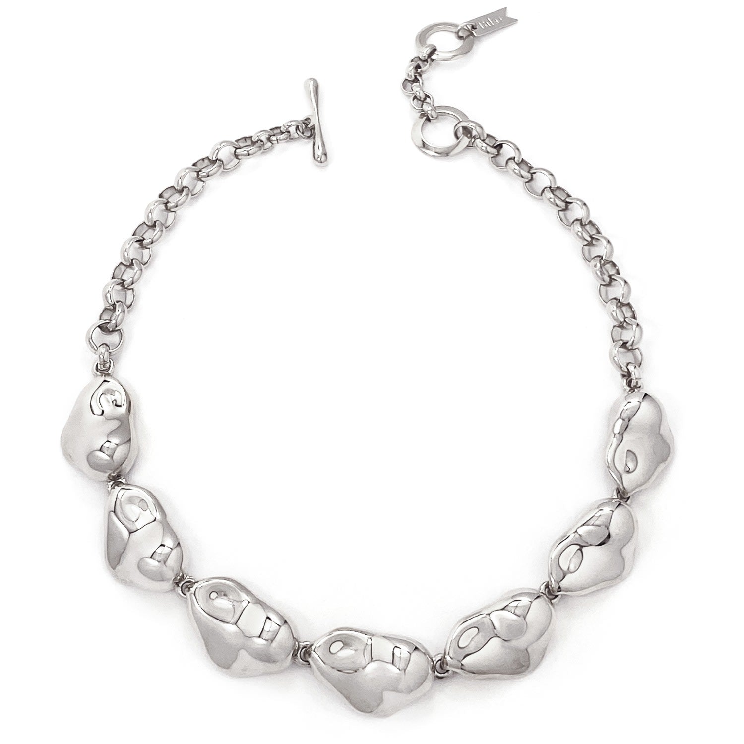 Molten Collar Silver