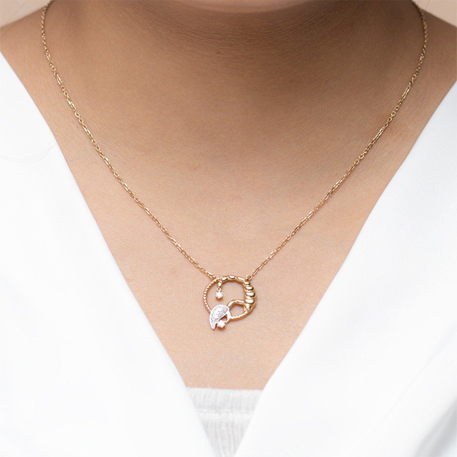 Scorpio Zodiac Necklace