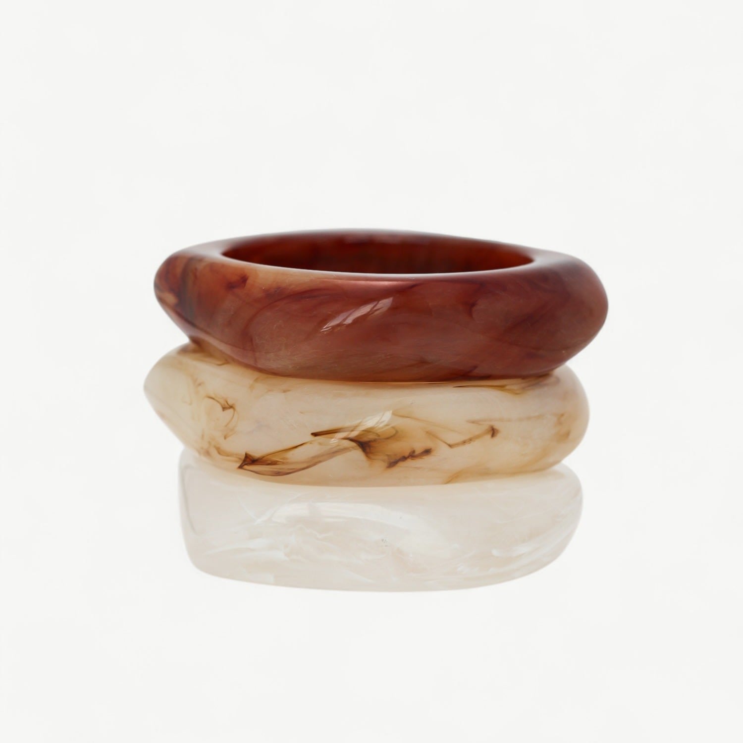 Sculpted Square Bangle