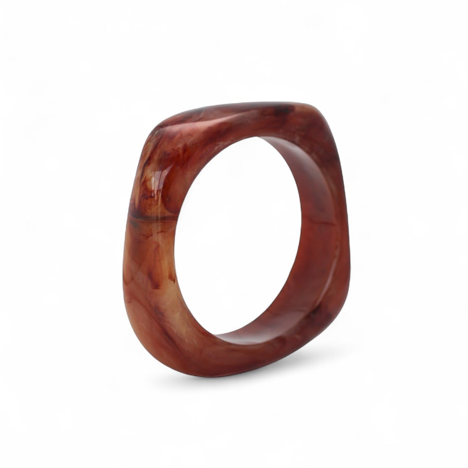 Sculpted Square Bangle