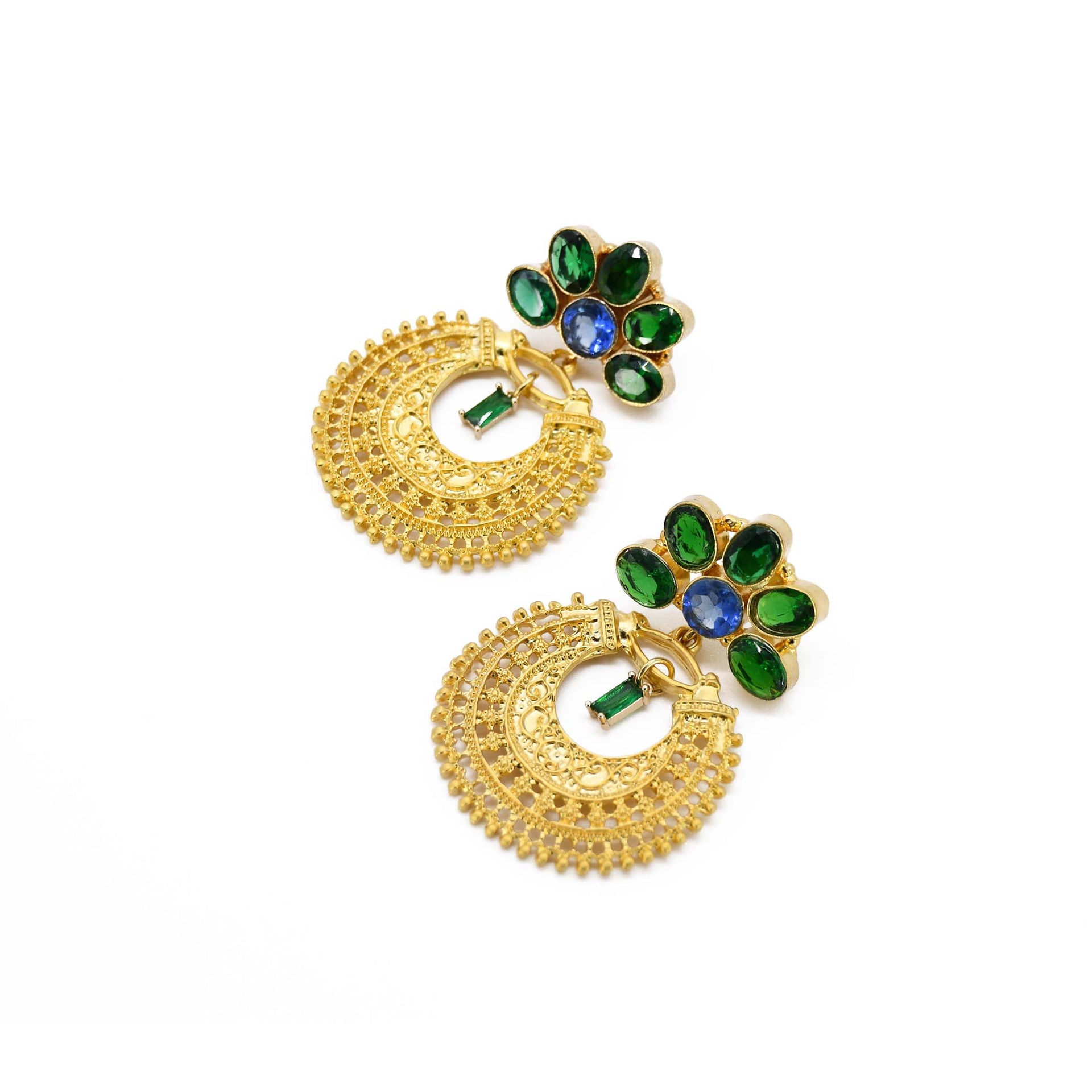 Sea Holly Handmade Drop Earring