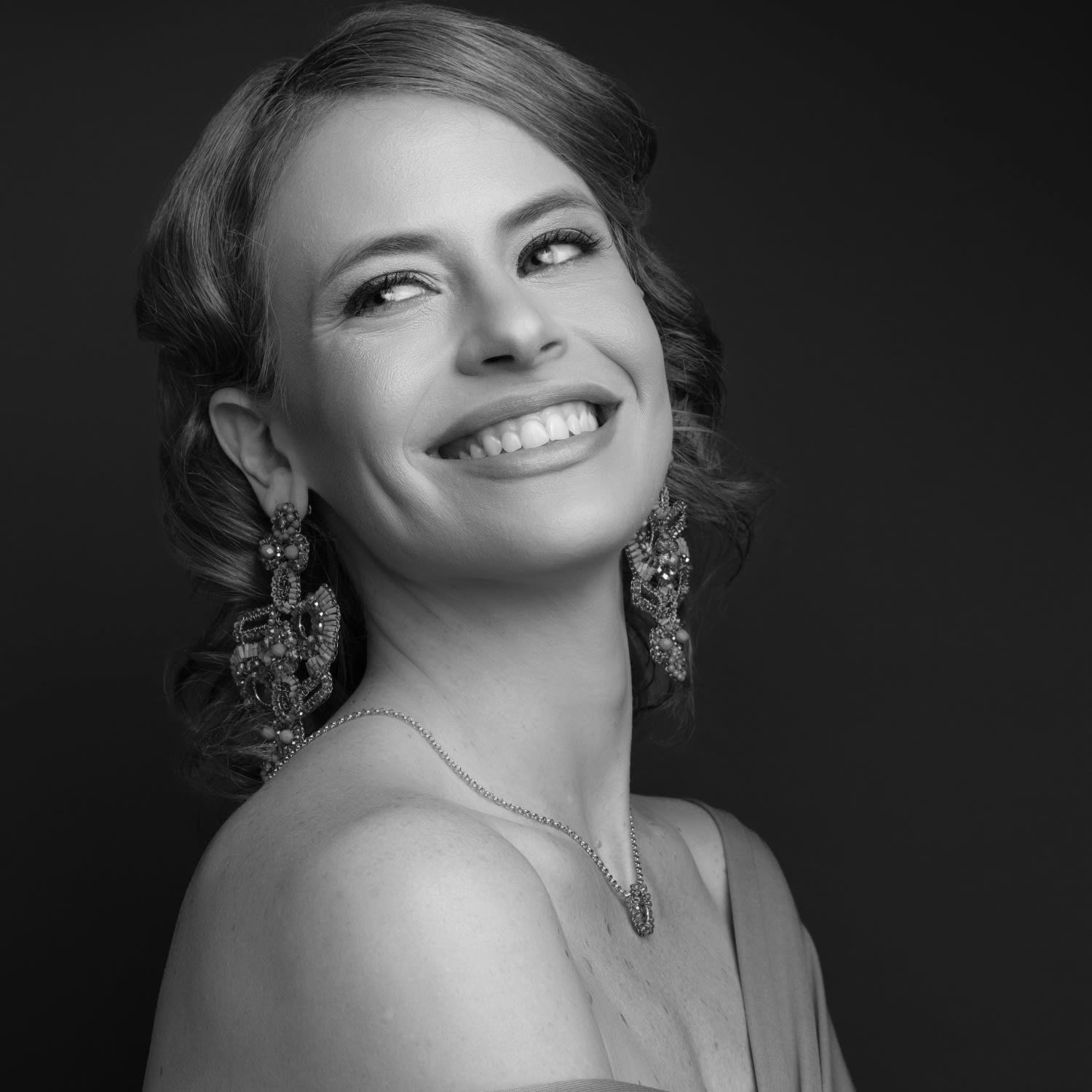 Seafoam Blue Mix Althea Maxi Handmade Crochet Earrings