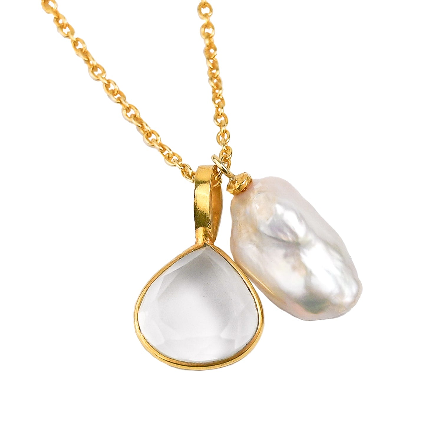 See Through Pendant Necklace