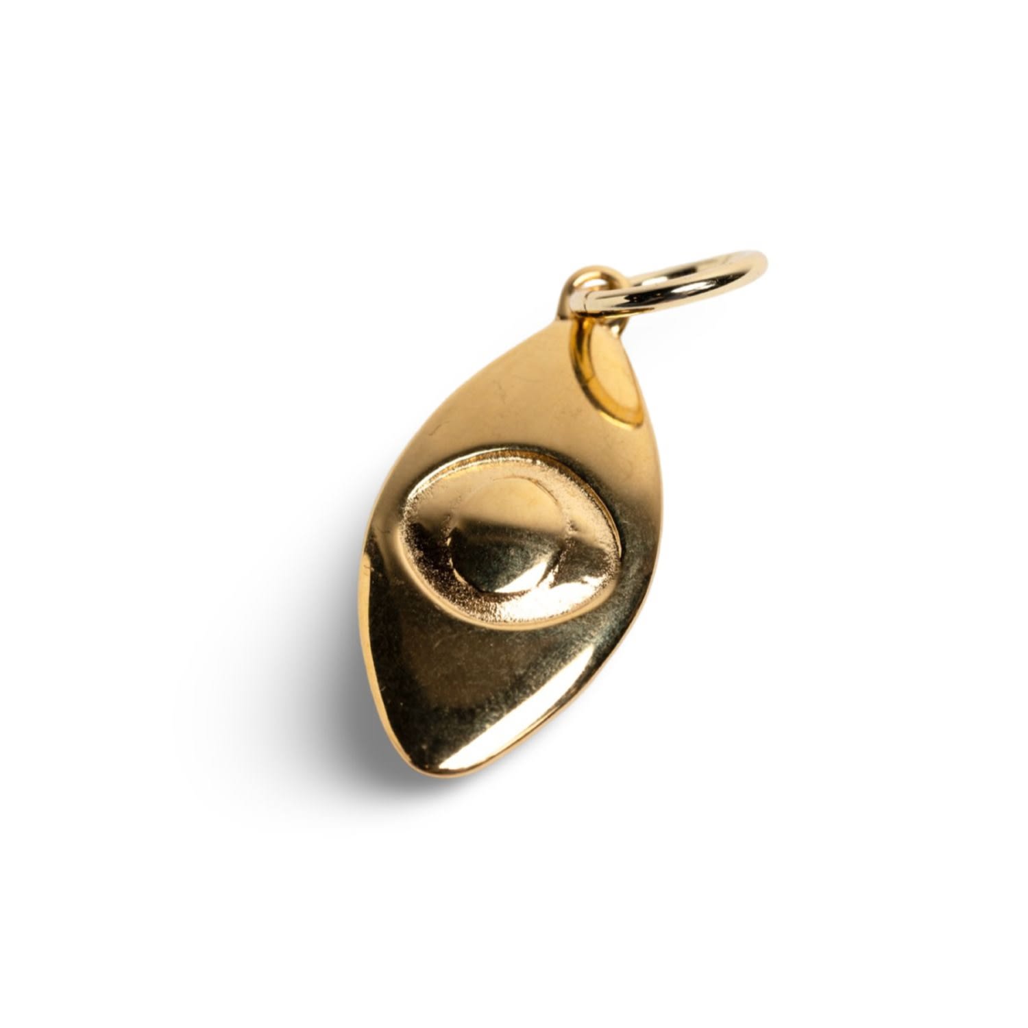 Athena Evil Eye Pendant In Yellow Gold