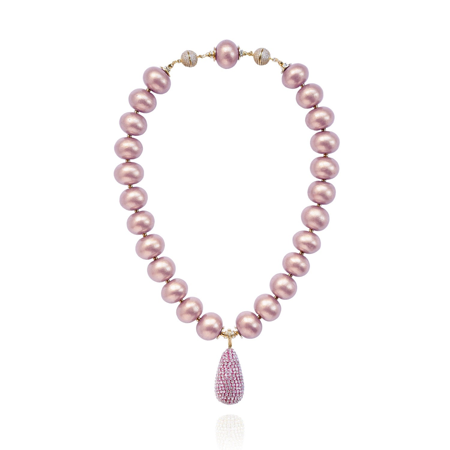 Serafina Necklace In Ashen Rose